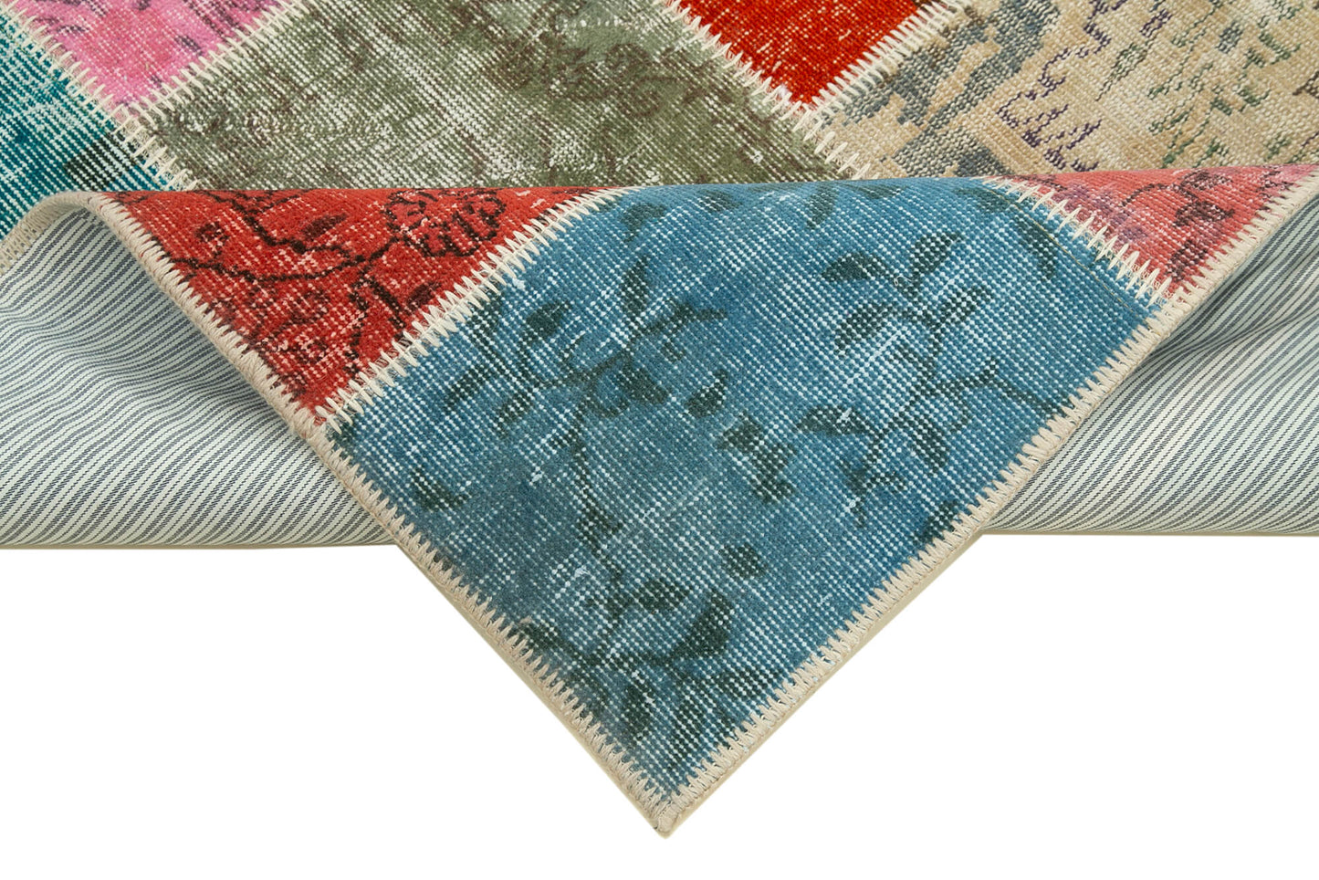 5x6 Multicolor Patchwork Rug - 32091