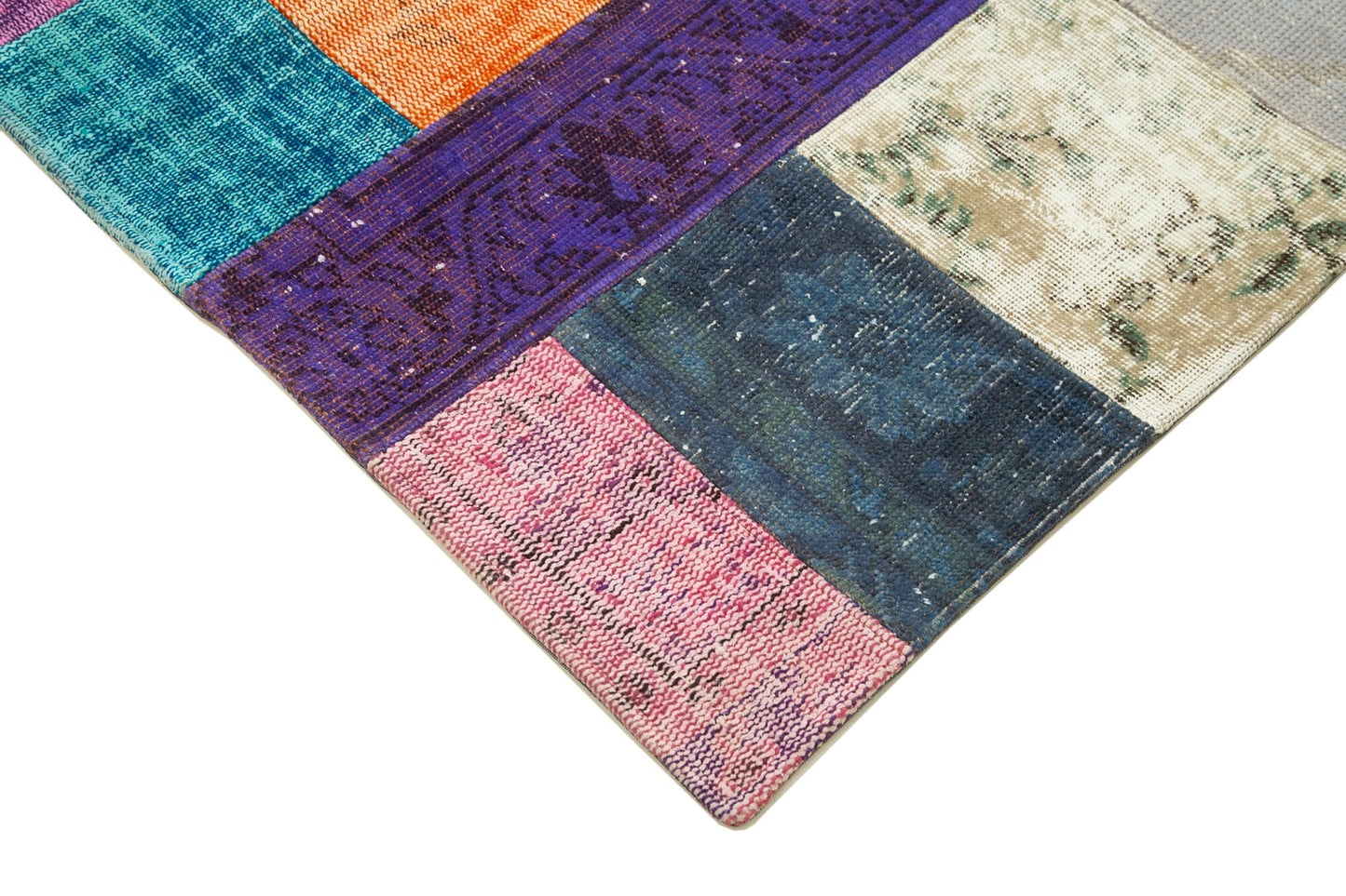 5x7 Multicolor Patchwork Rug - 32108
