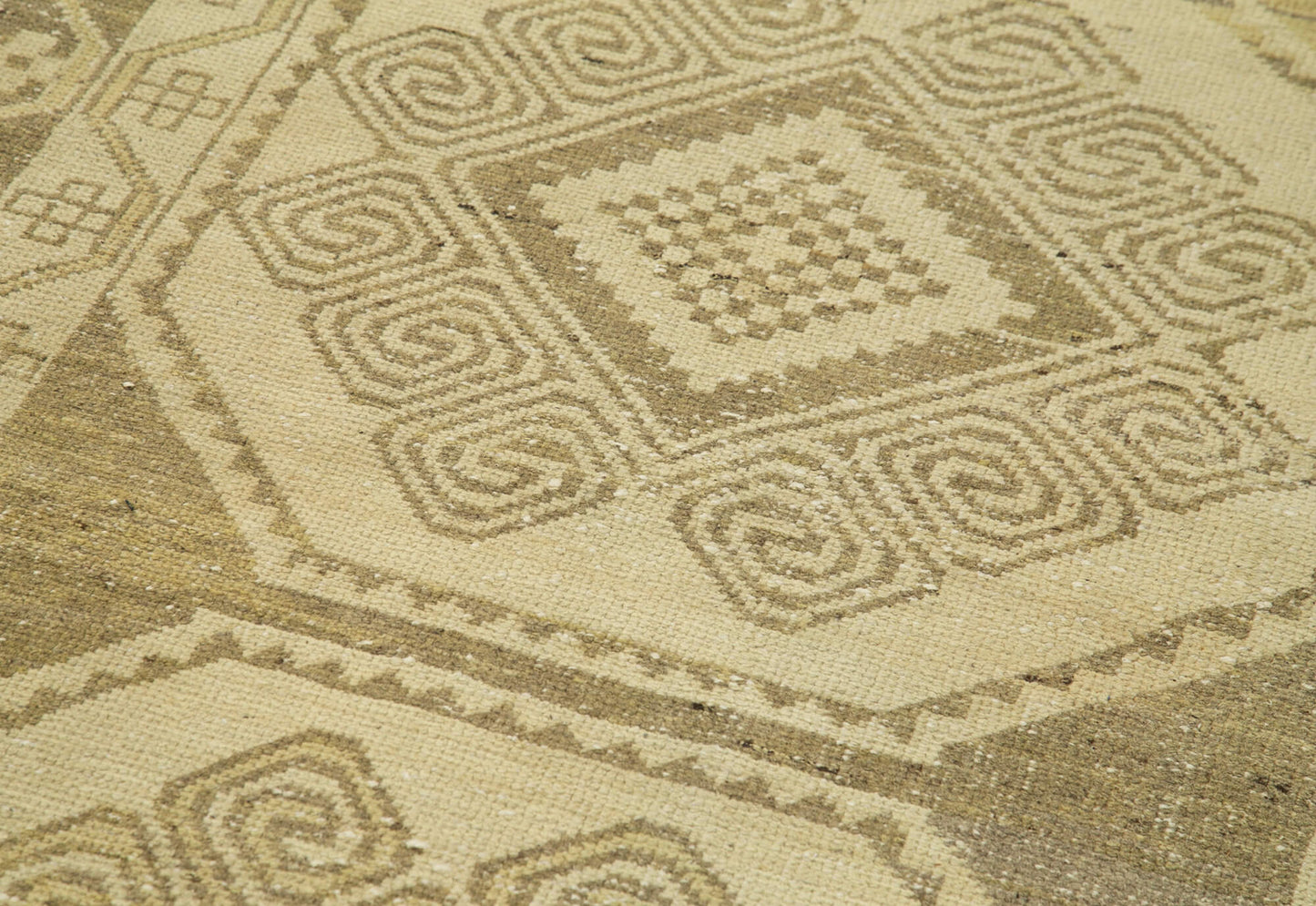 3x10 Beige Vintage Anatolian Rug - 32249