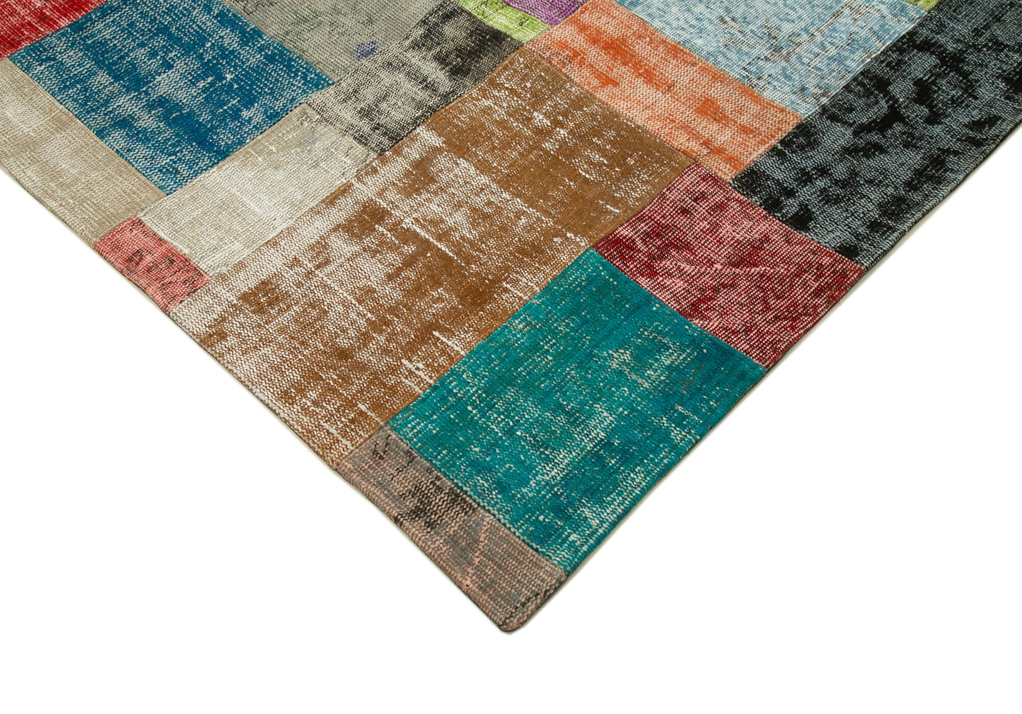 8x10 Multicolor Patchwork Rug - 32305