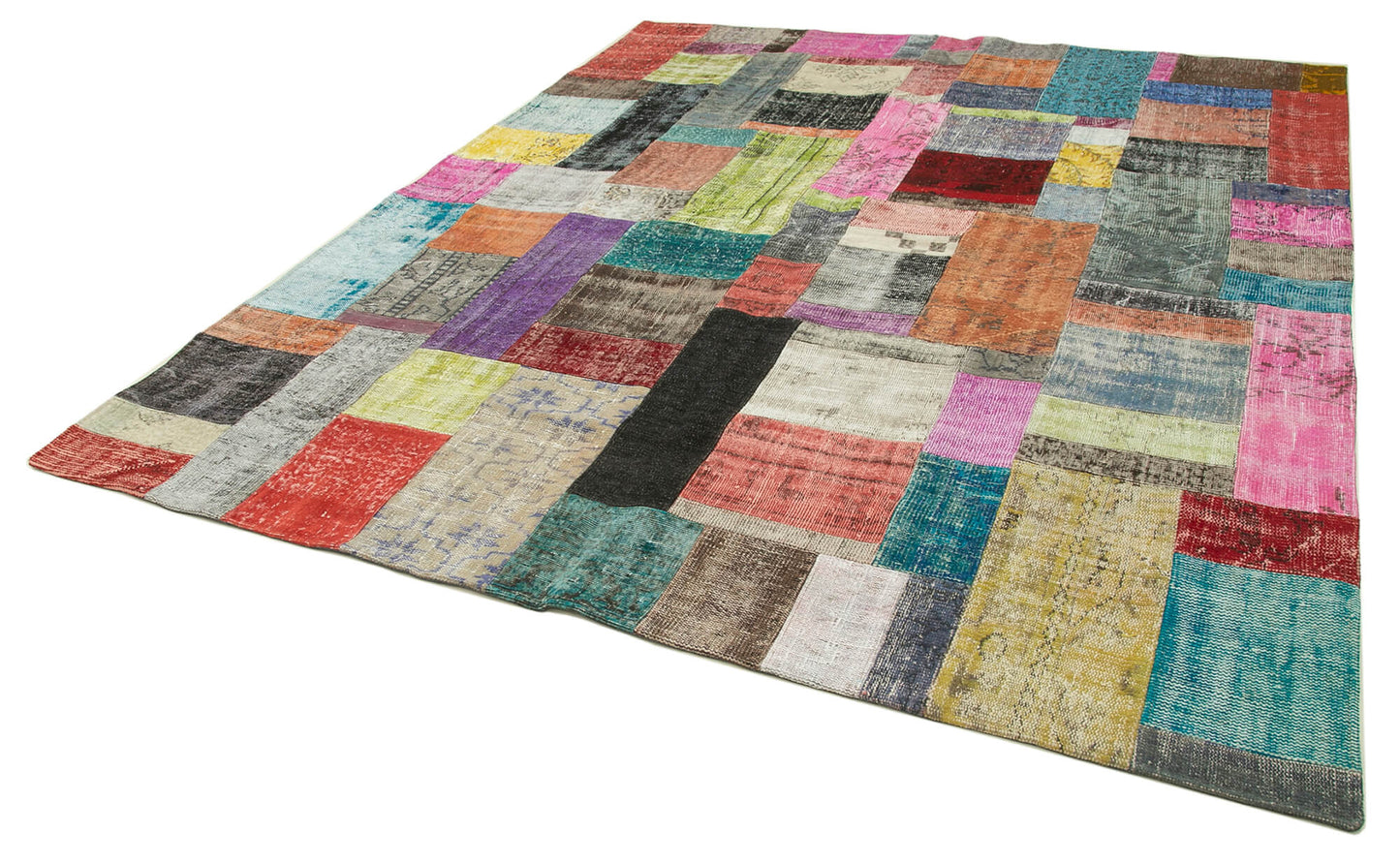 8x10 Multicolor Patchwork Rug - 32307