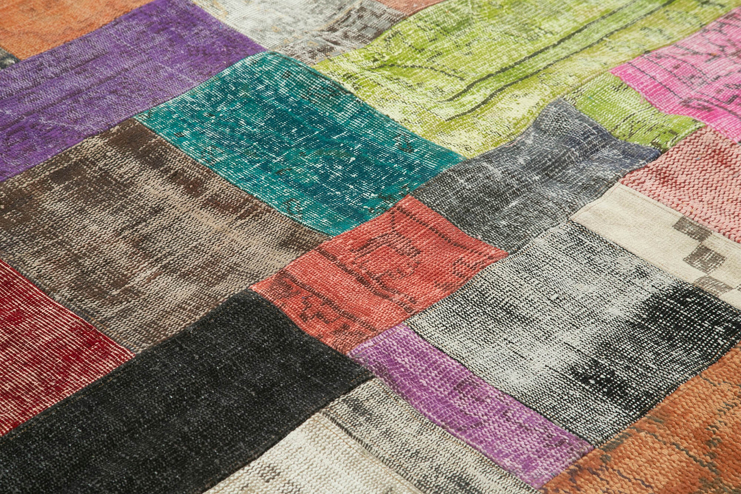 8x10 Multicolor Patchwork Rug - 32307