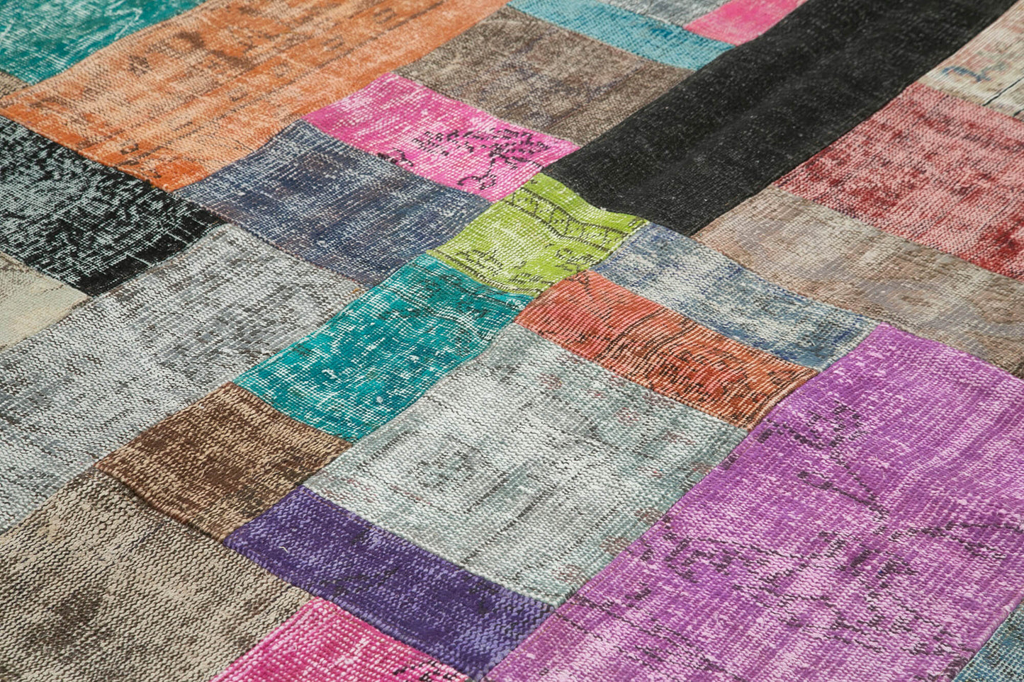 8x10 Multicolor Patchwork Rug - 32309