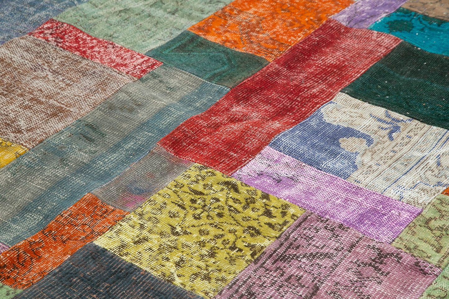 8x10 Multicolor Patchwork Rug - 32315