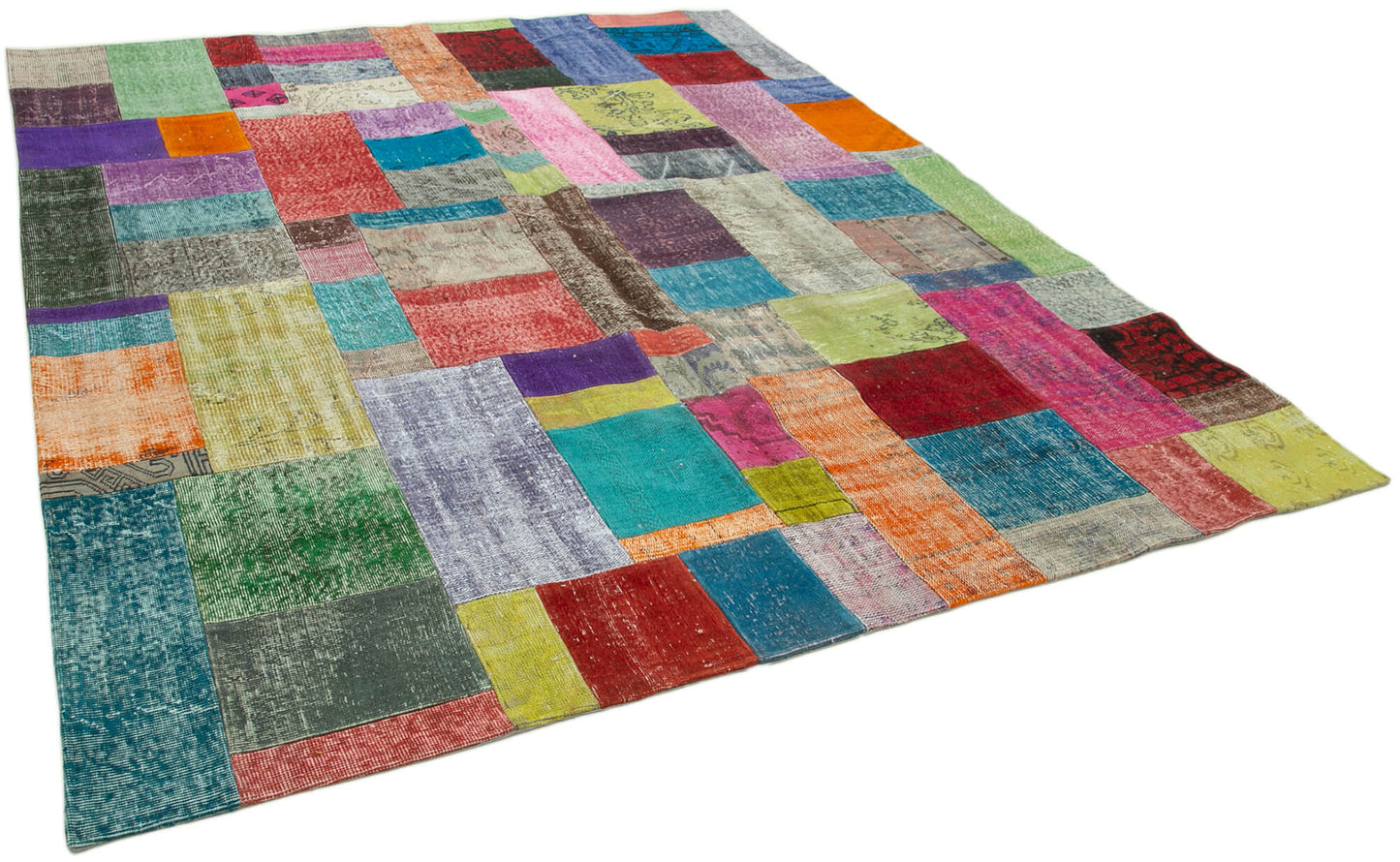 8x10 Multicolor Patchwork Rug - 32316