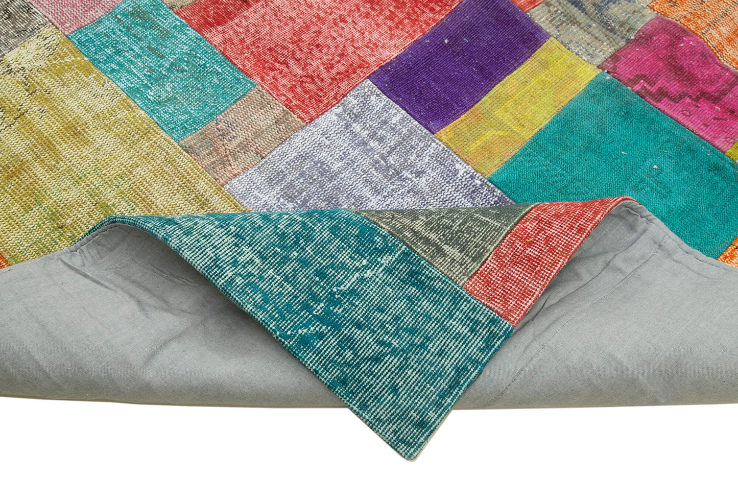 8x10 Multicolor Patchwork Rug - 32316