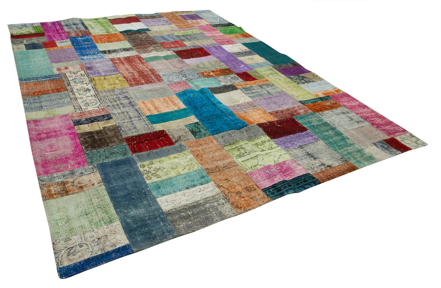 9x12 Multicolor Patchwork Rug- 32330