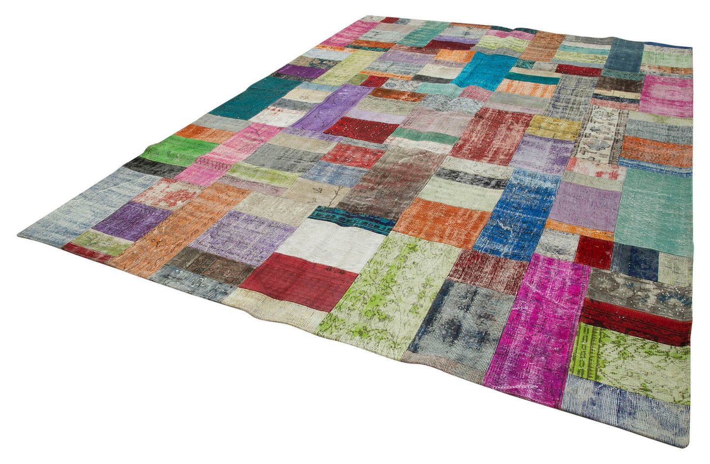 9x12 Multicolor Patchwork Rug- 32330