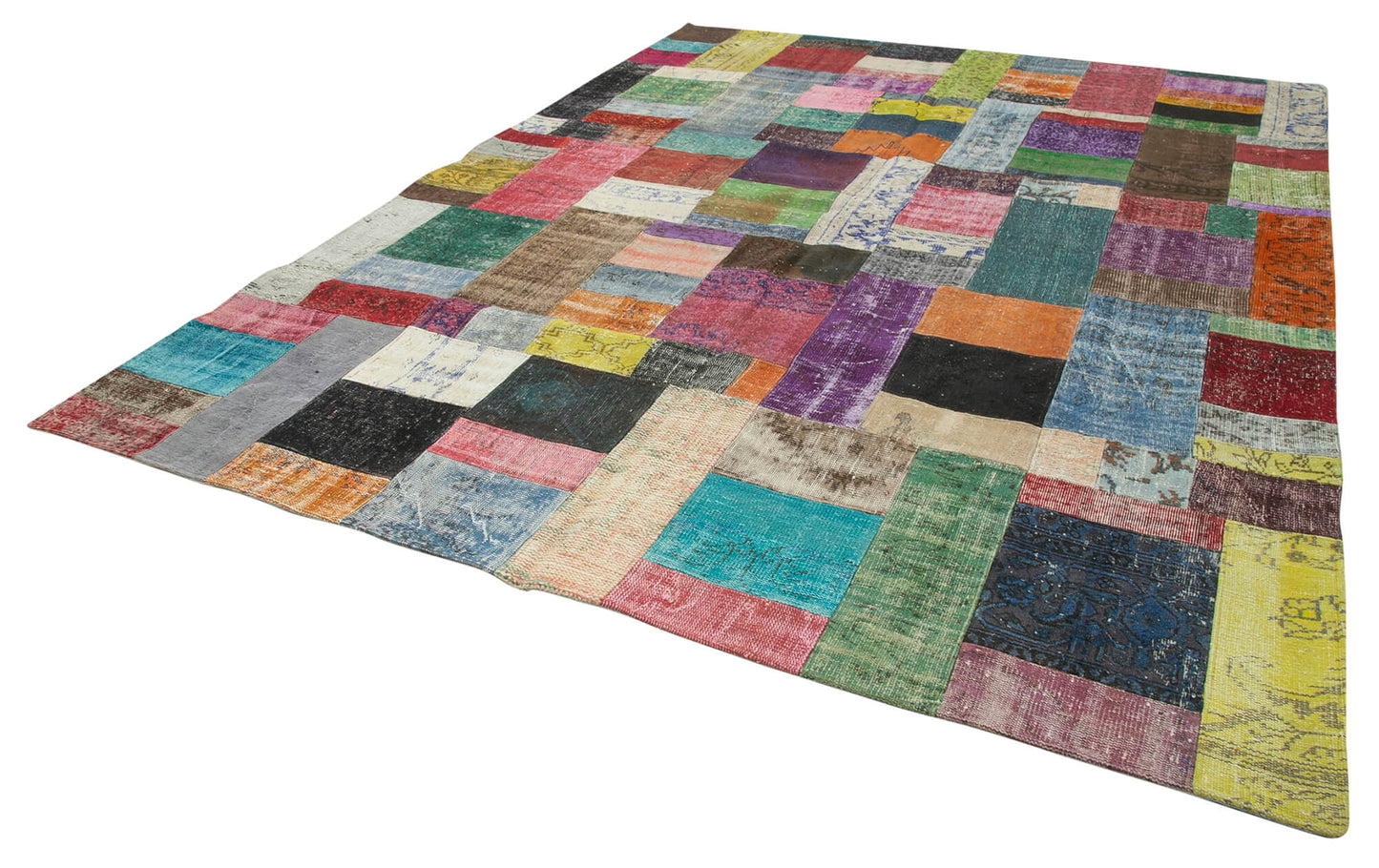 9x12 Multicolor Patchwork Rug- 32332