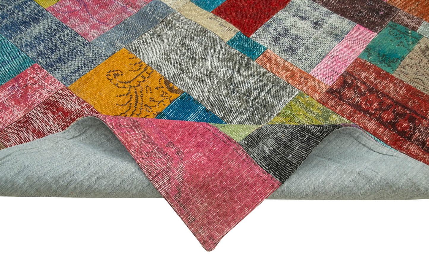 10x13 Multicolor Patchwork Rug - 32341