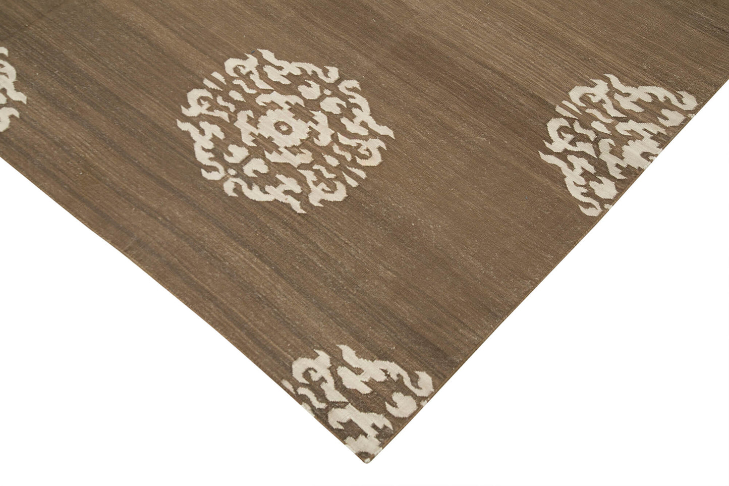 6x9 Brown Dhurrie Rug - 32354