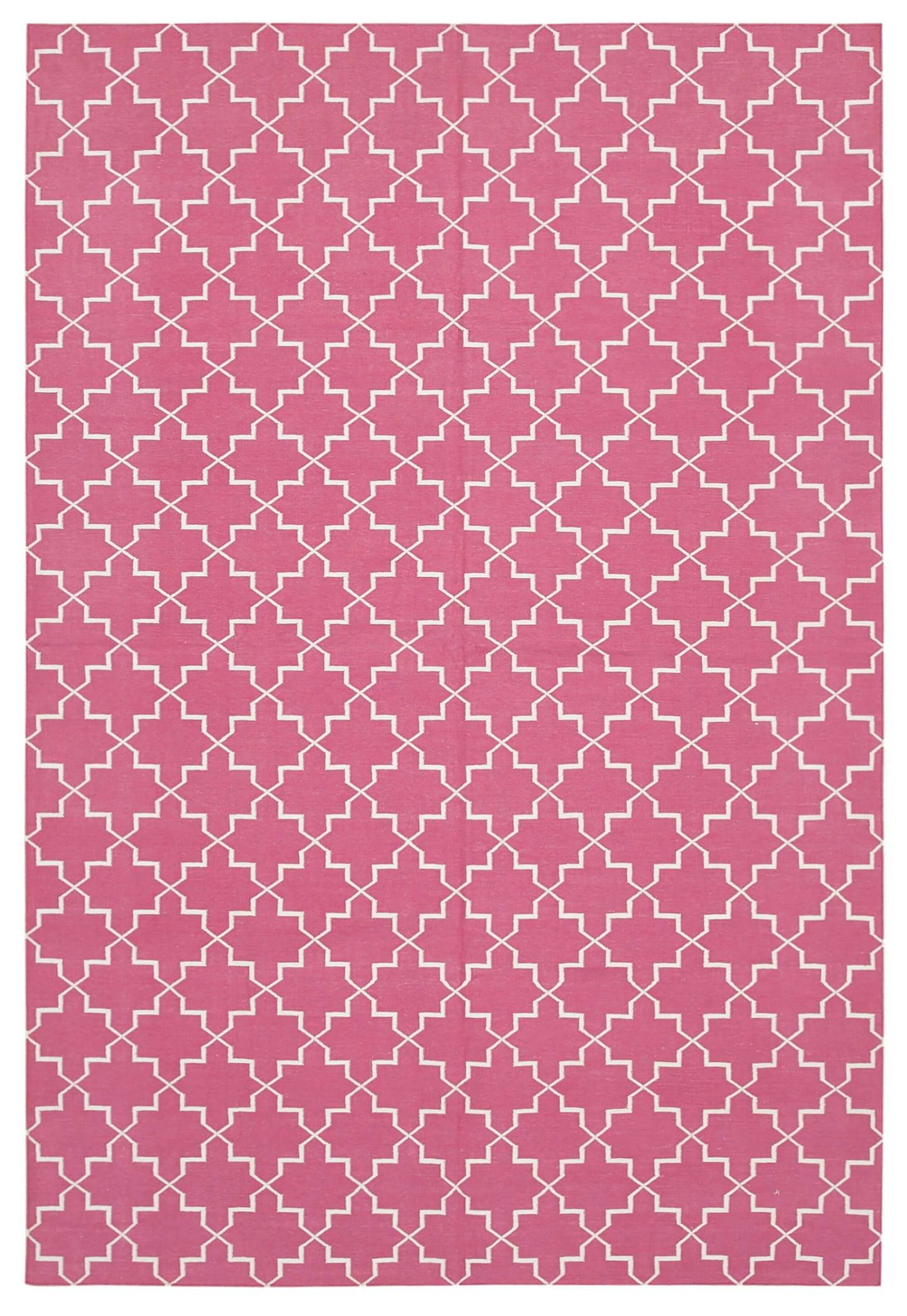 6x9 Pink Dhurrie Rug - 32388