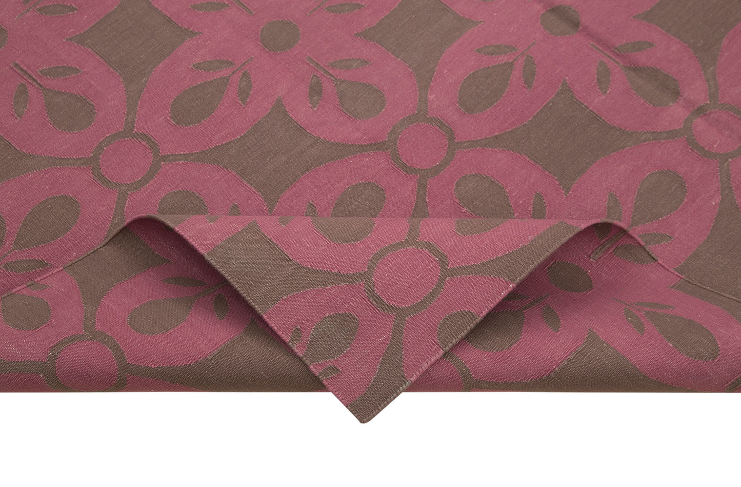 6x9 Brown Dhurrie Rug - 32393