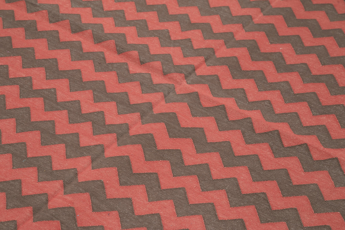 6x9 Brown Dhurrie Rug - 32409