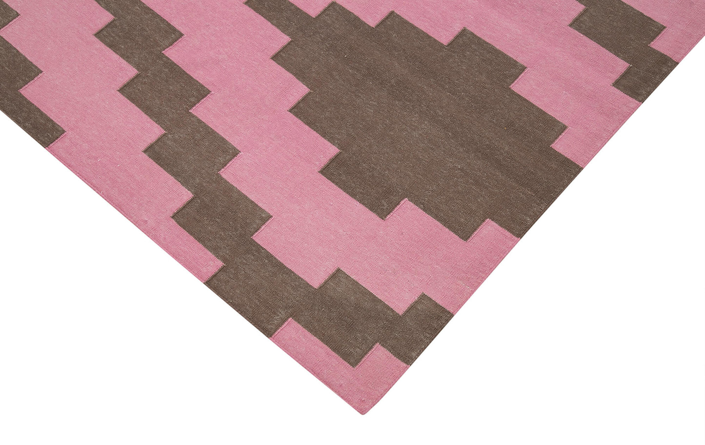 6x9 Brown Dhurrie Rug - 32410