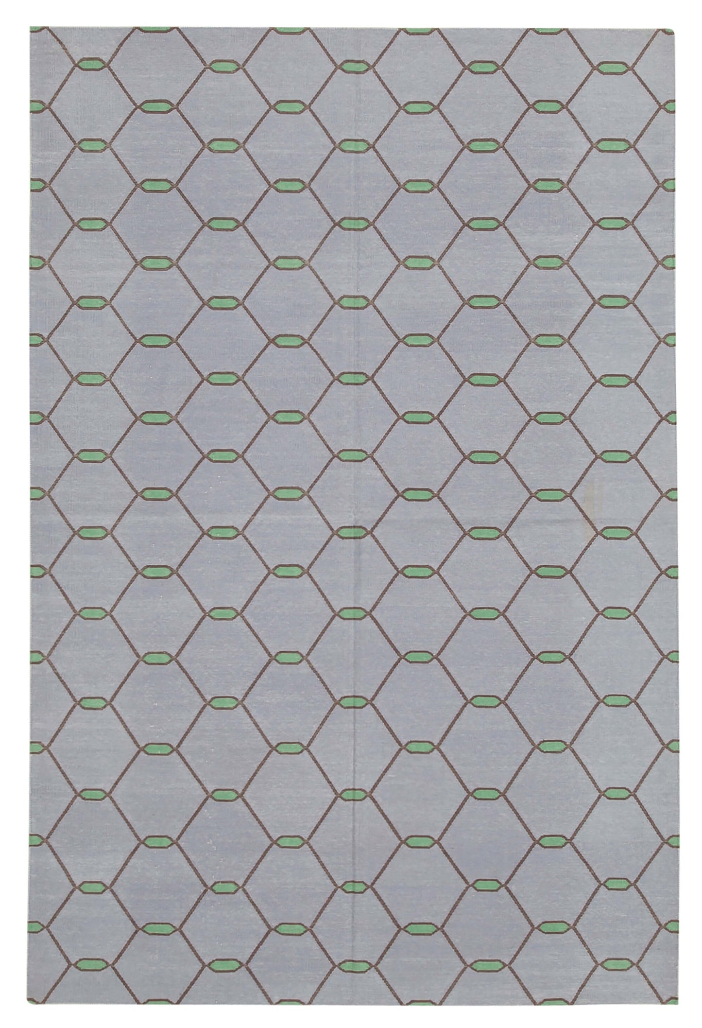 5x8 Purple Dhurrie Rug - 32440