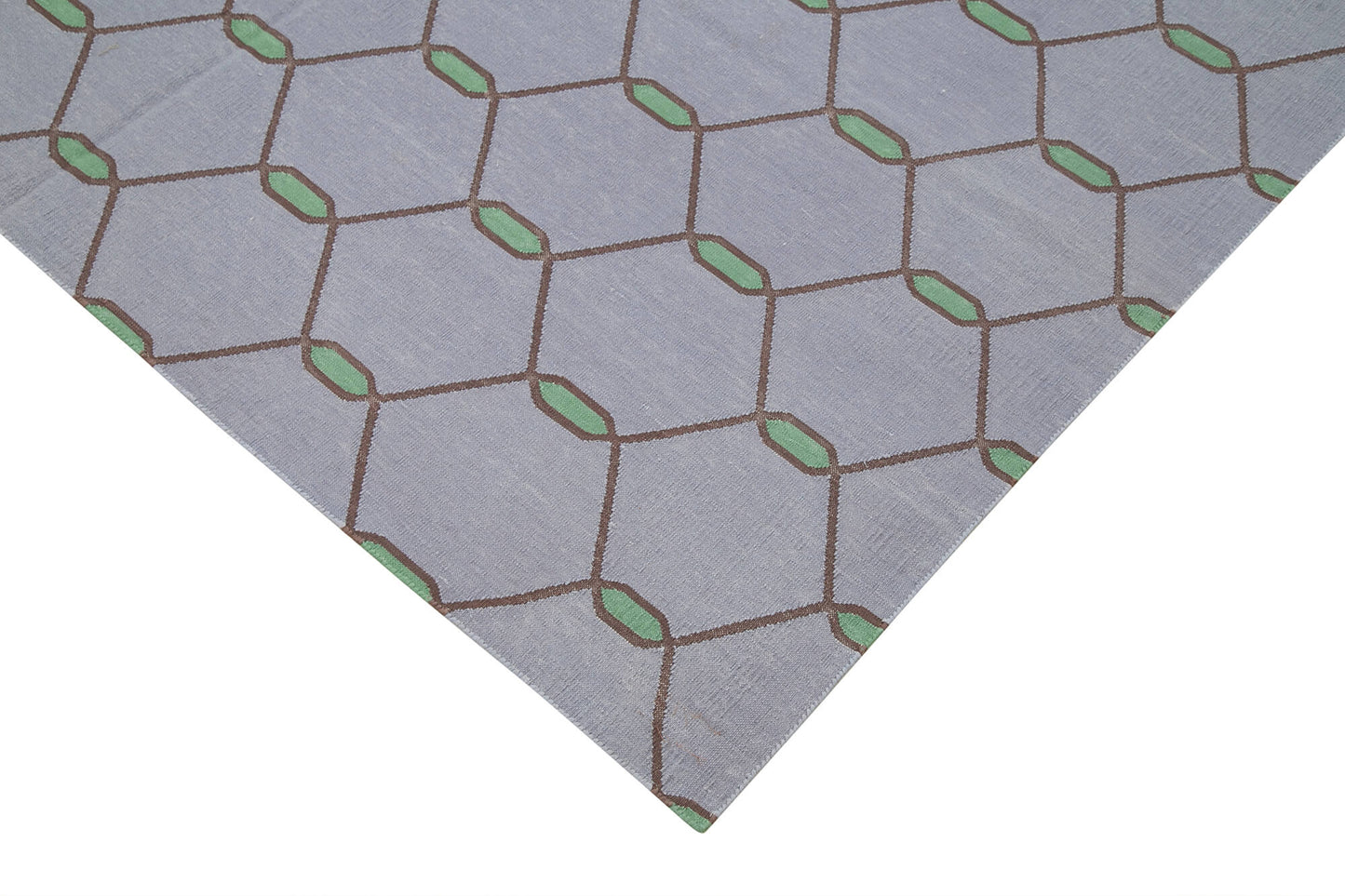 5x8 Purple Dhurrie Rug - 32440