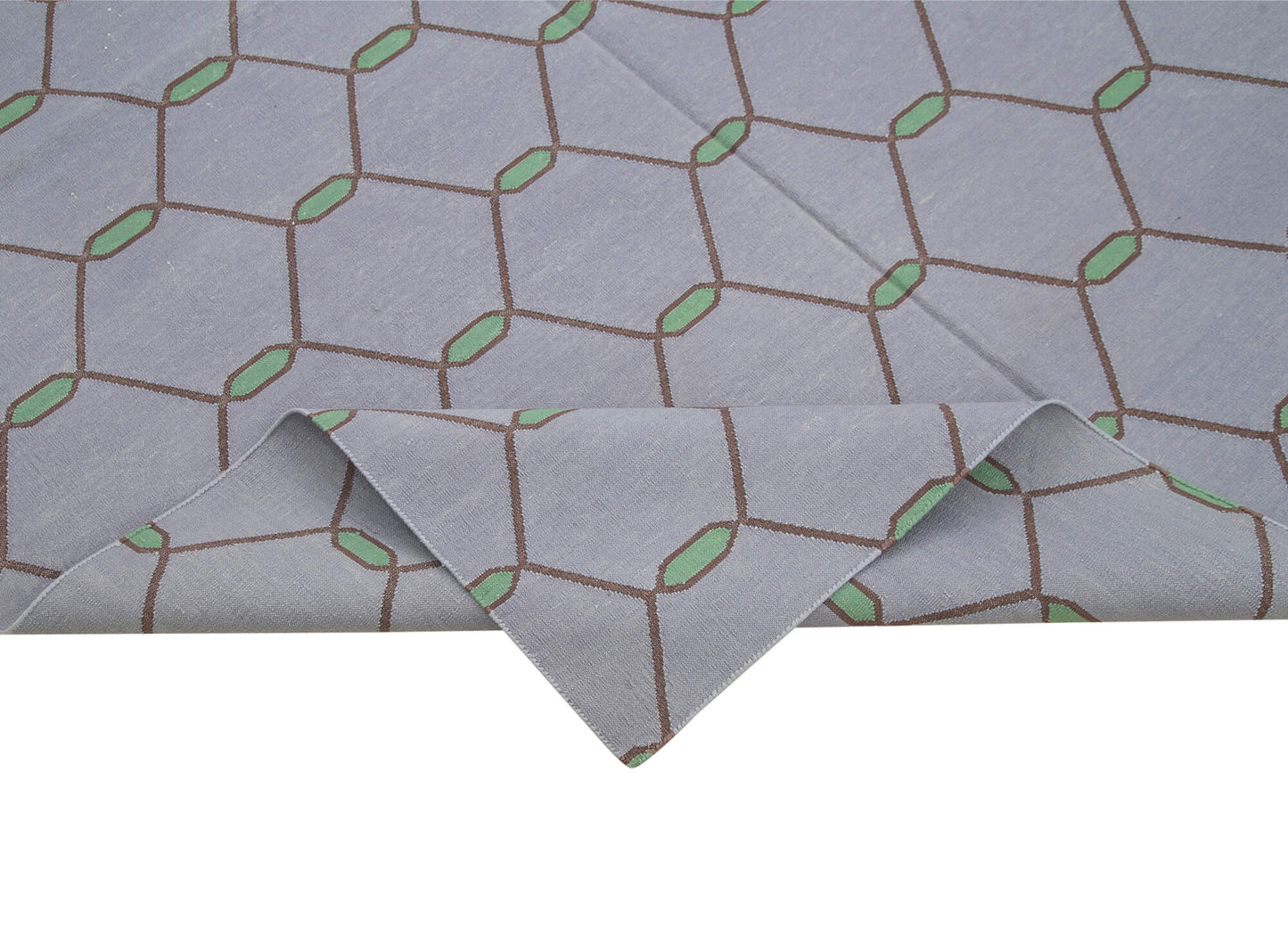 5x8 Purple Dhurrie Rug - 32440