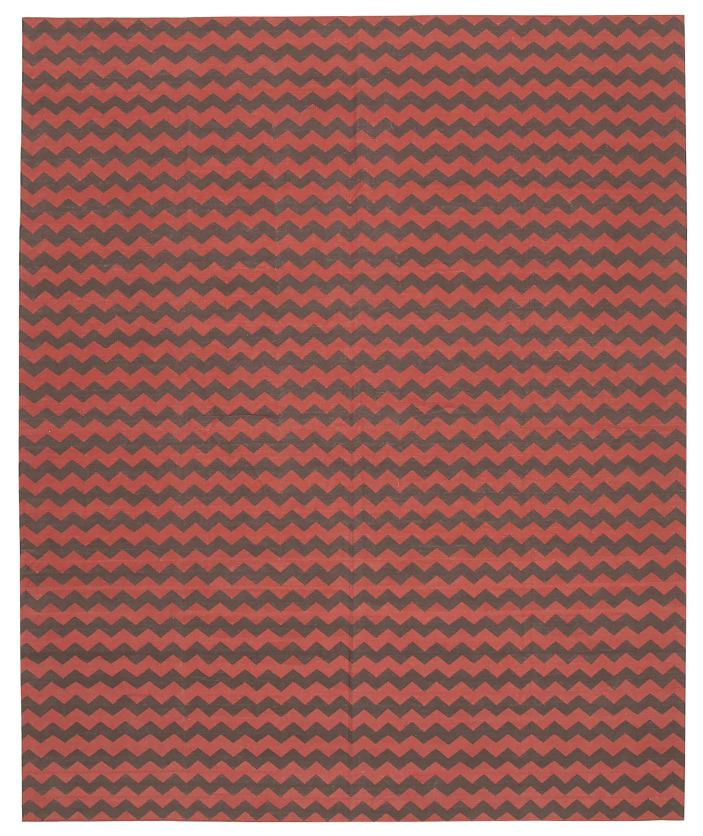 8x10 Brown Dhurrie Rug - 32482