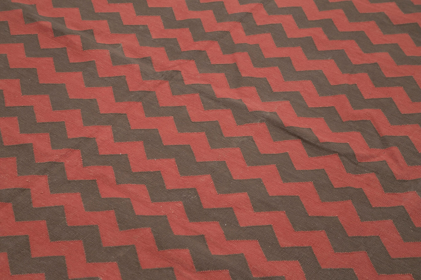 8x10 Brown Dhurrie Rug - 32482