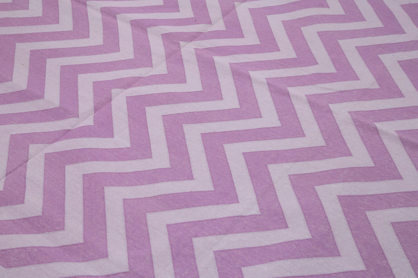 8x10 Purple Dhurrie Rug - 32492