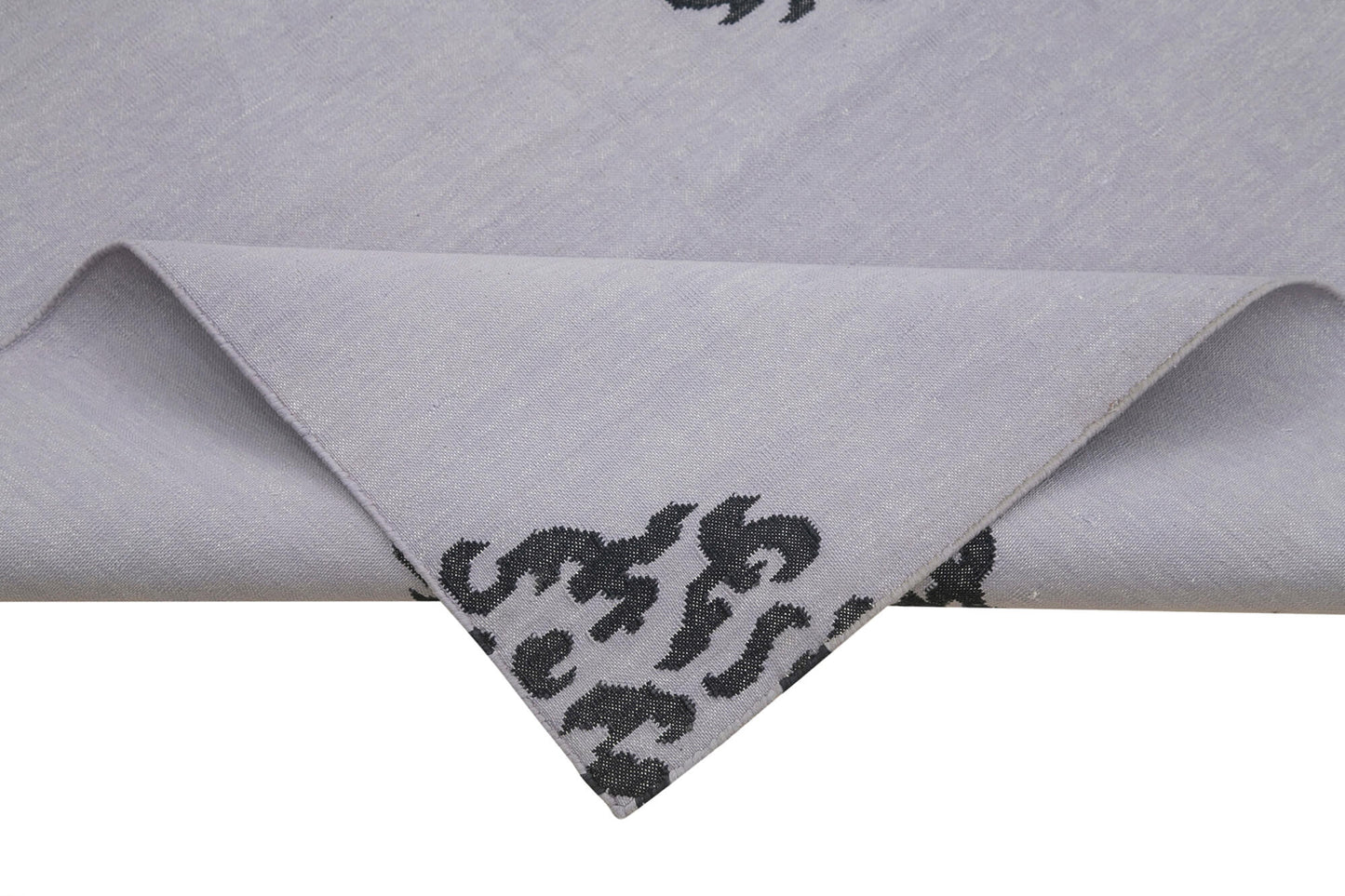 8x10 Purple Dhurrie Rug - 32495