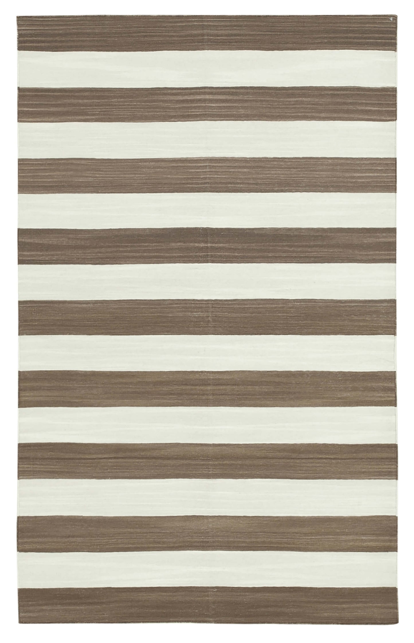 4x6 Brown Dhurrie Rug - 32518