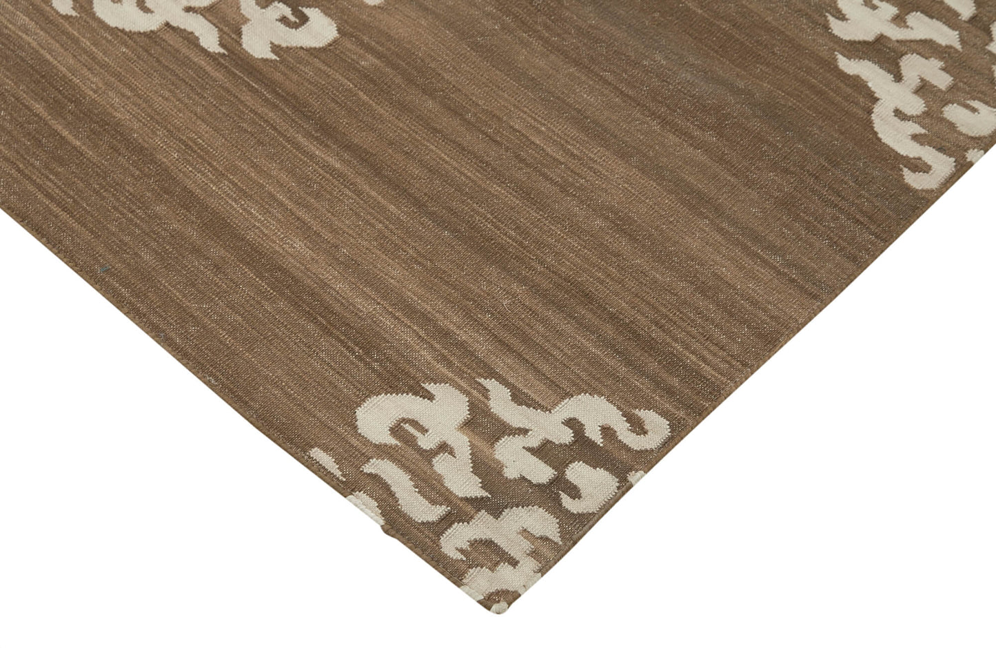 4x5 Brown Dhurrie Rug - 32531