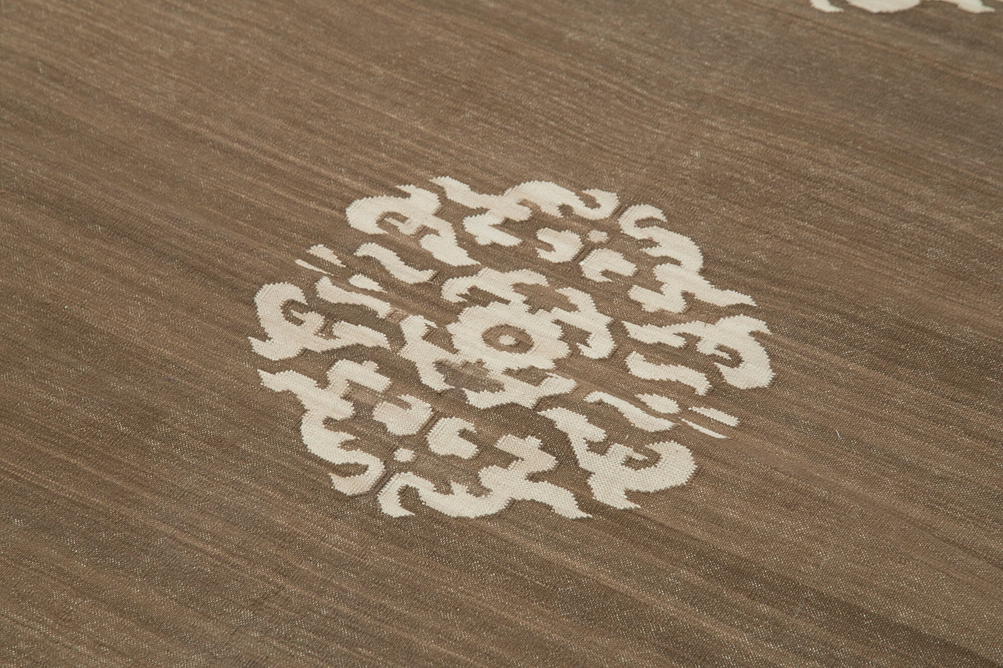 4x5 Brown Dhurrie Rug - 32531