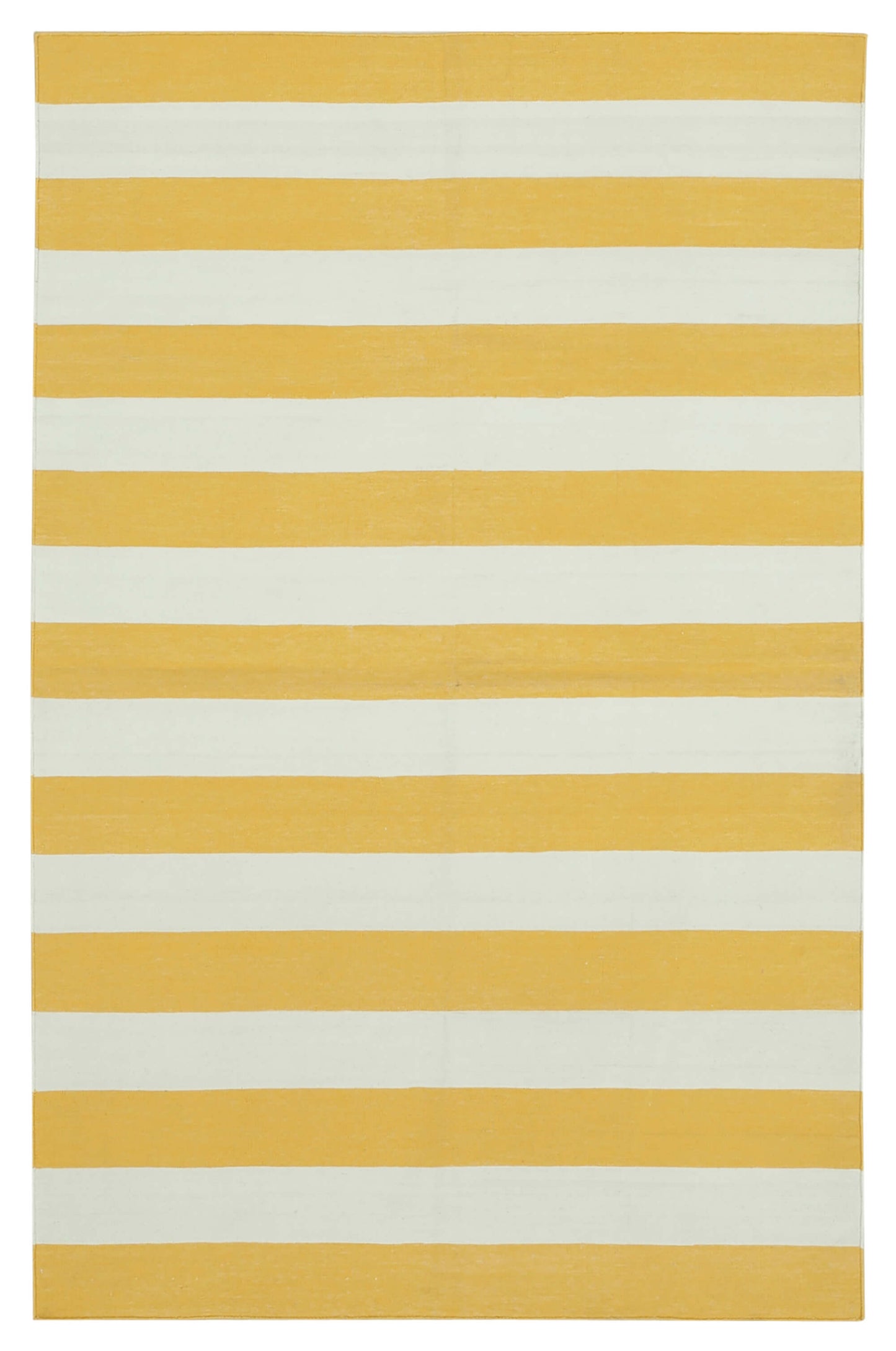 3x5 Yellow Dhurrie Rug - 32562