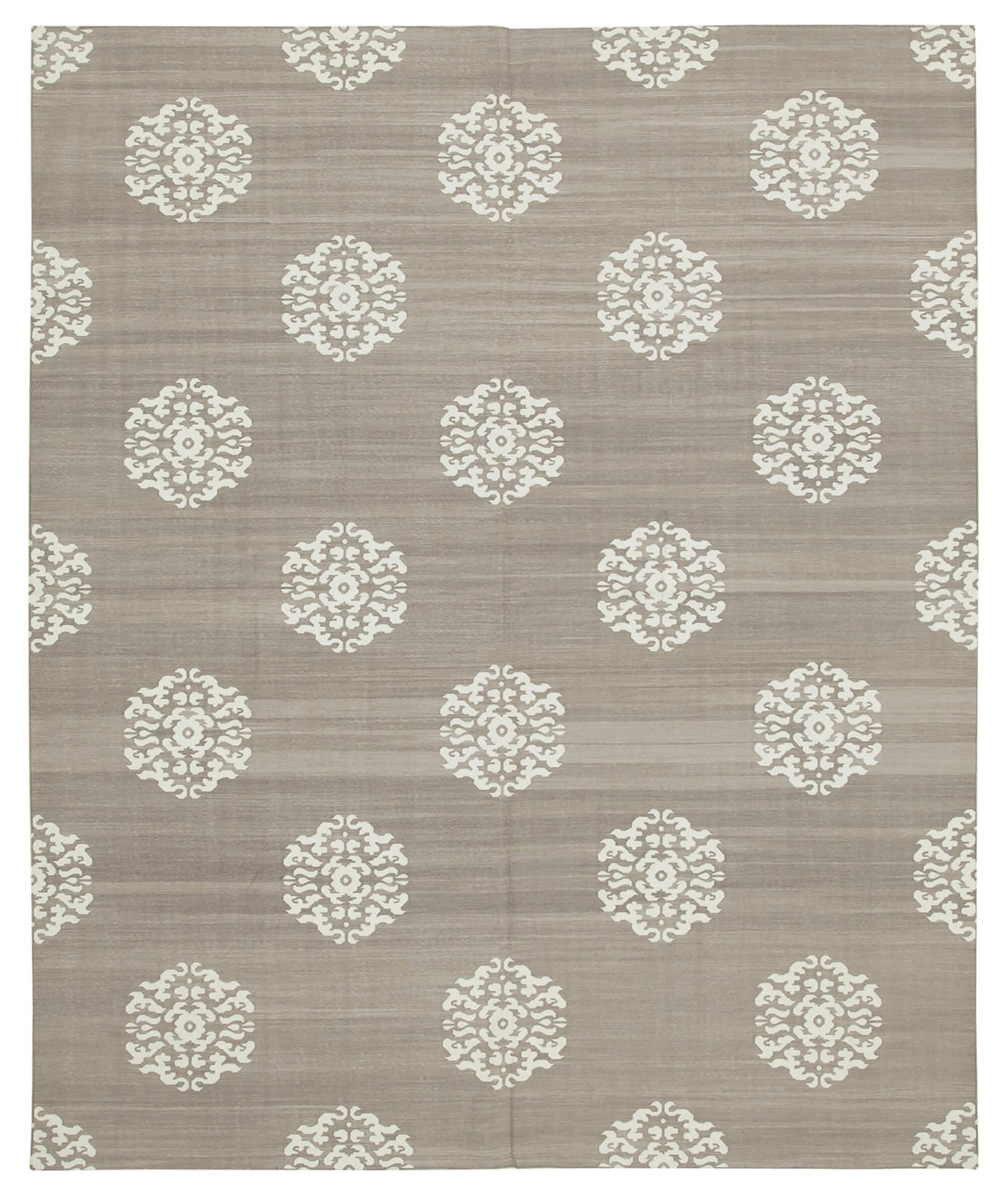 8x10 Brown Dhurrie Rug - 32626