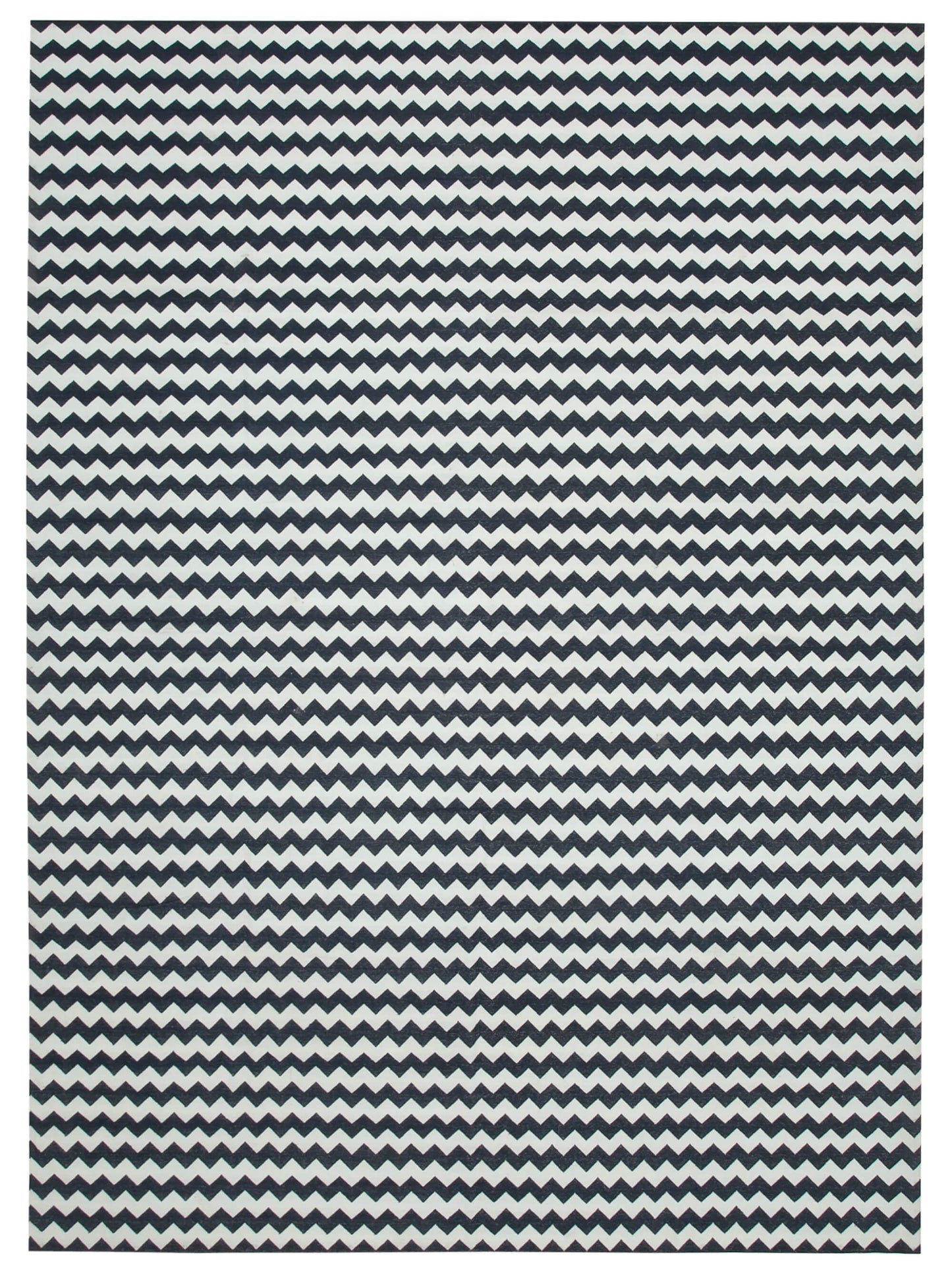 10x14 Black Dhurrie Rug - 32707