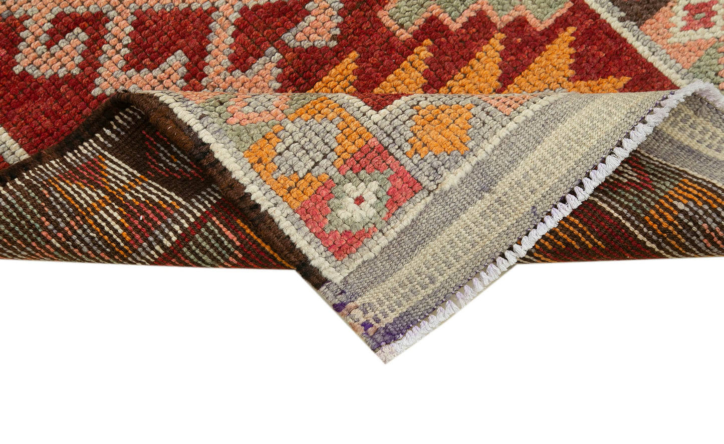 3x13 Red Boho Runner Rugs - 32769