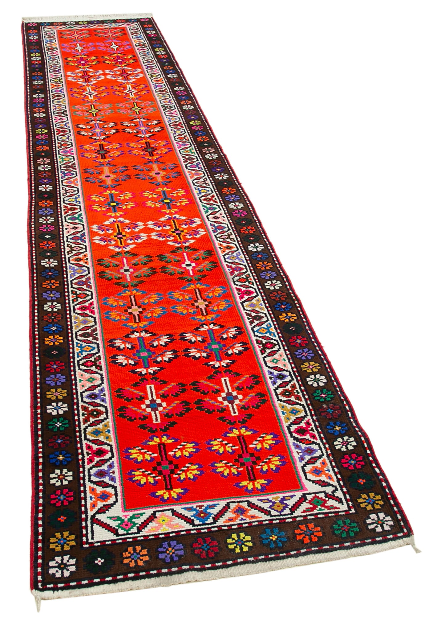 3x12 Multicolor Boho Runner Rugs - 32823