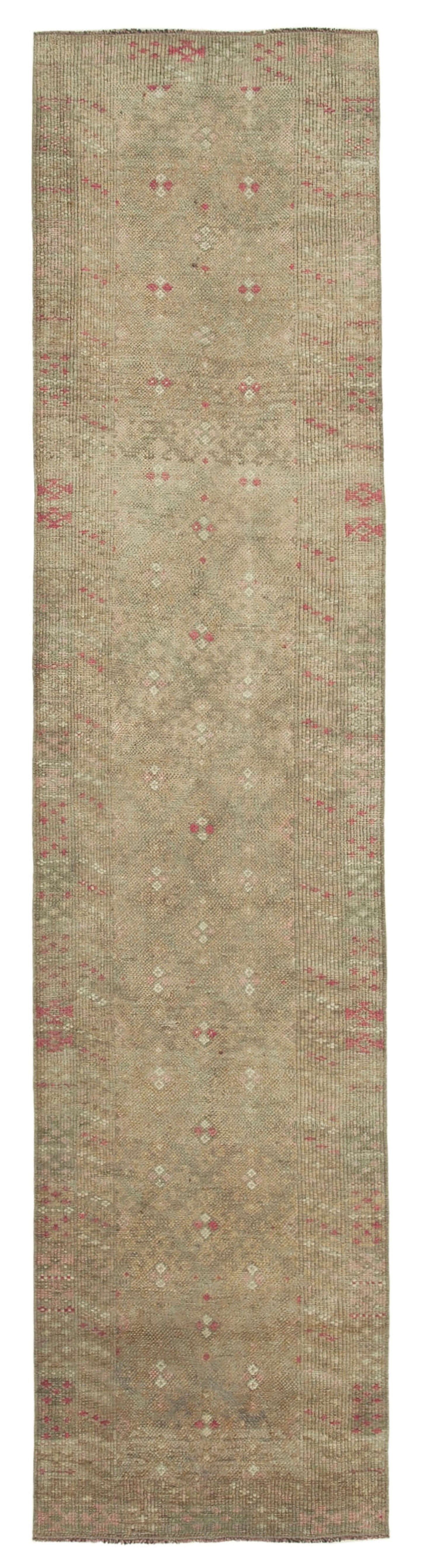 3x12 Beige Boho Runner Rugs - 32850