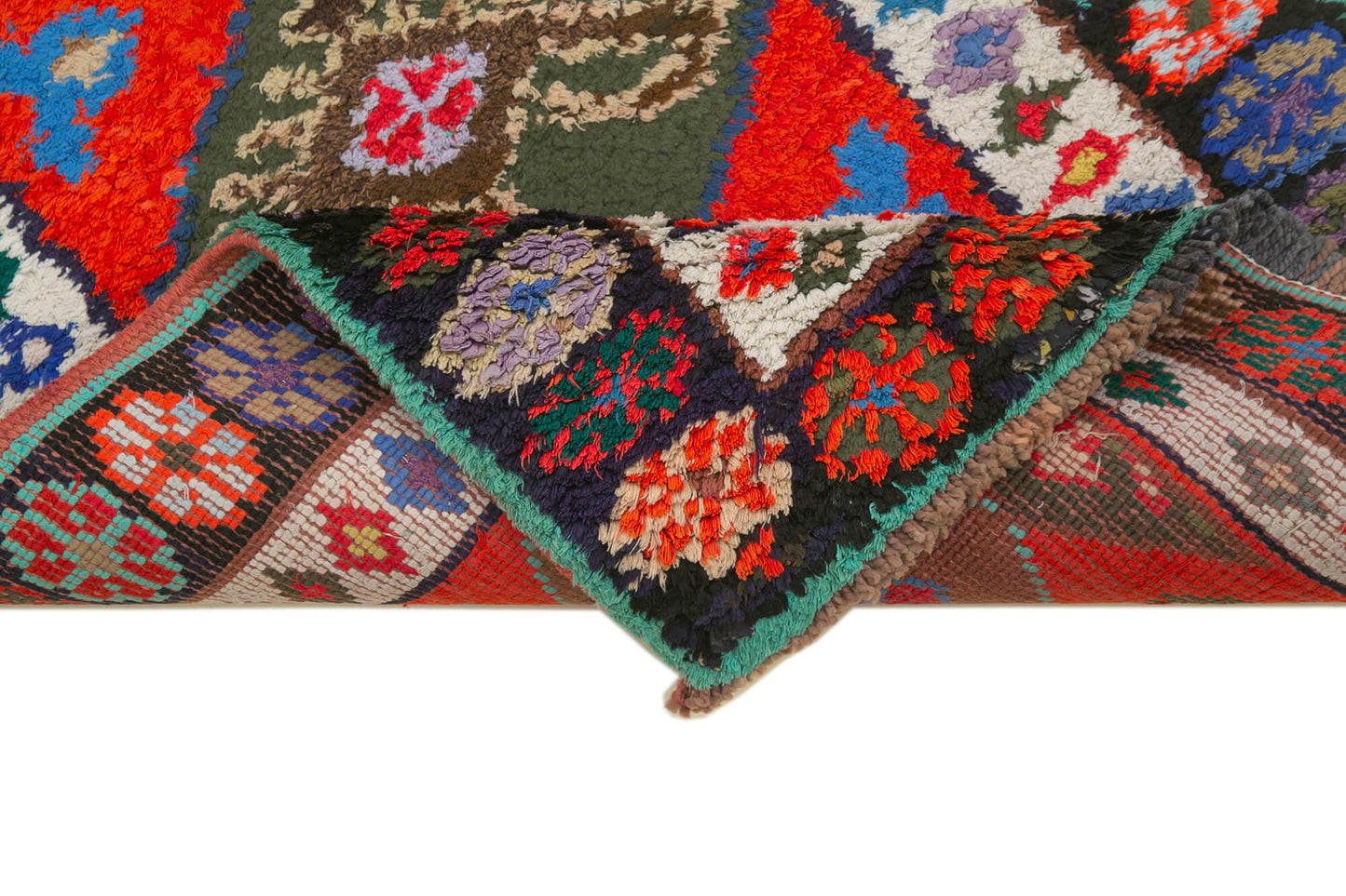 3x13 Red Boho Runner Rugs - 32871