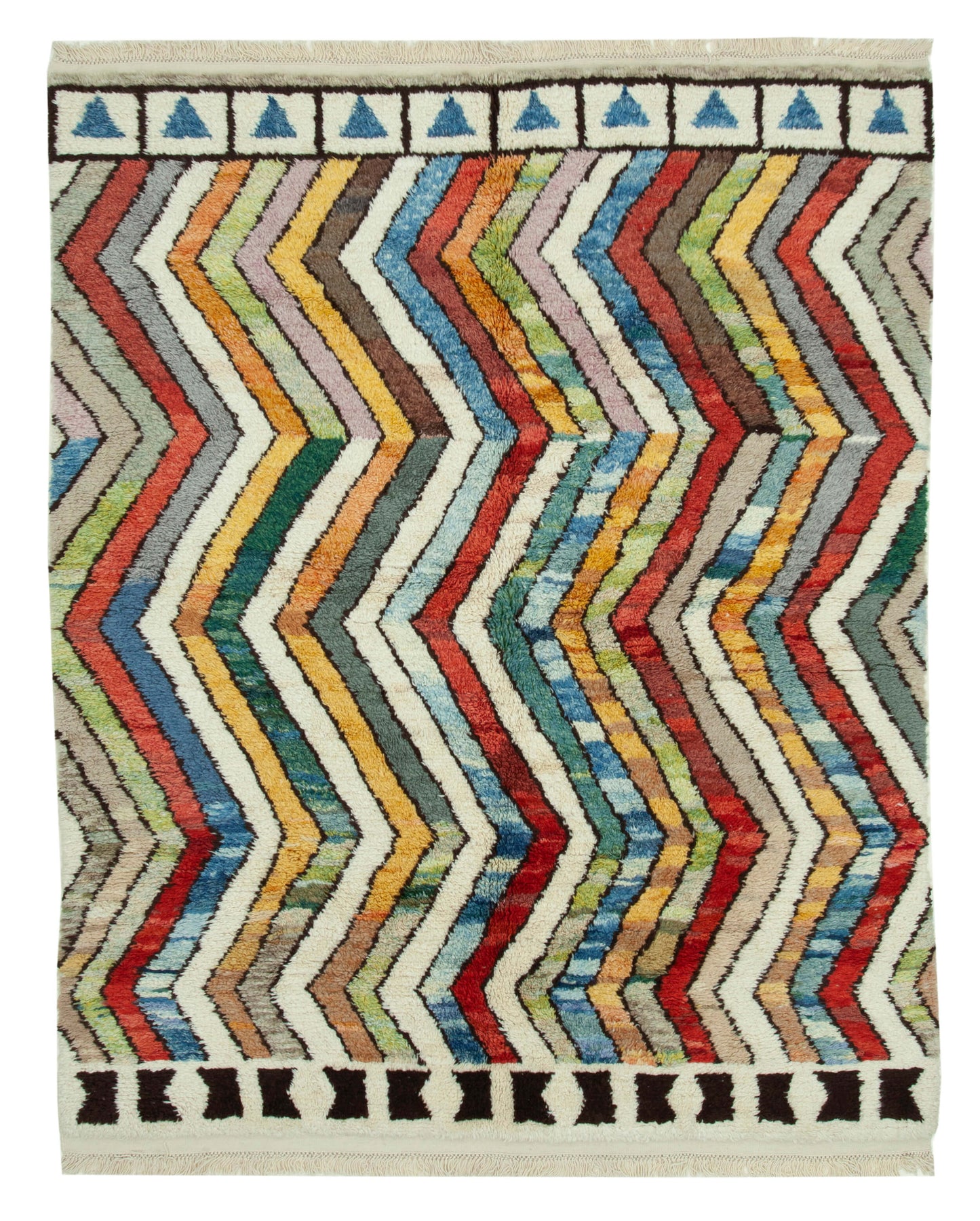 7x9 Multicolor Moroccan Rug - 32947