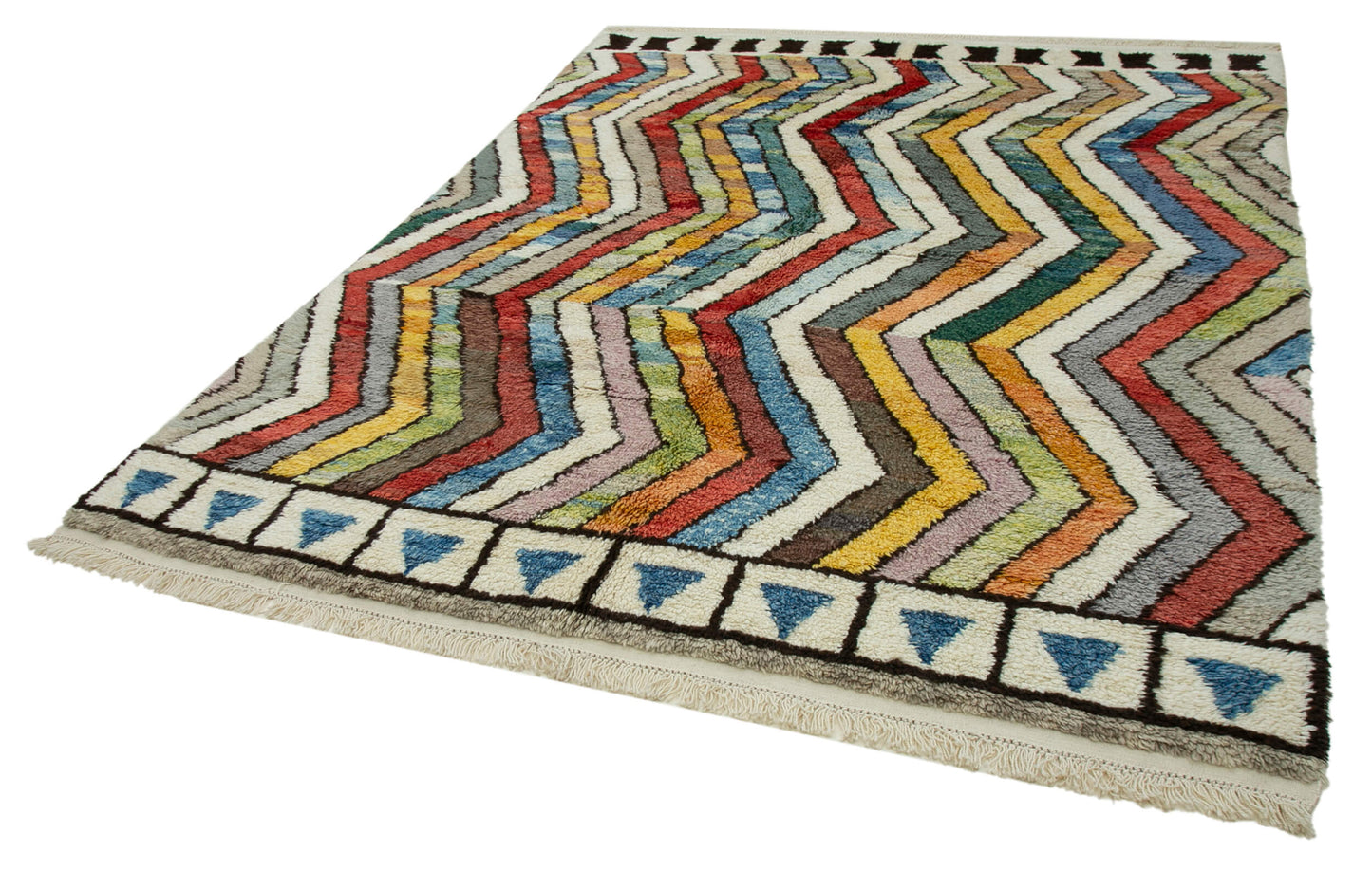 7x9 Multicolor Moroccan Rug - 32947