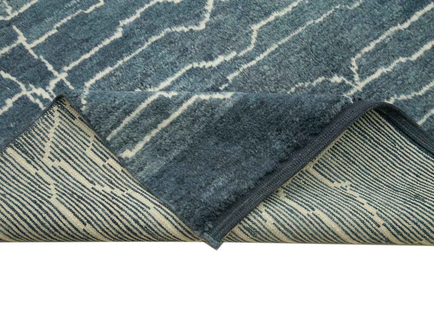 6x9 Blue Moroccan Rug - 32955