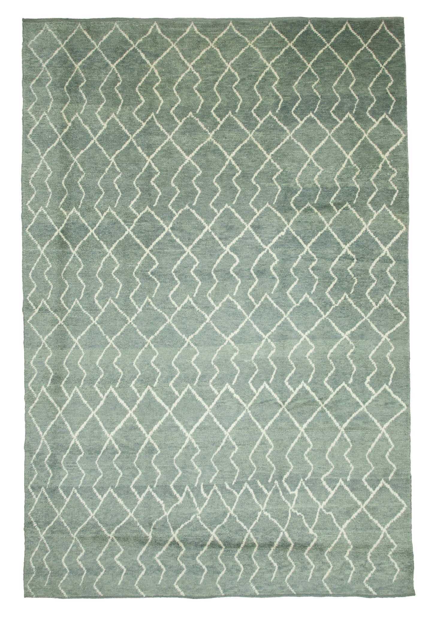 9x13 Grey Moroccan Rug - 32999