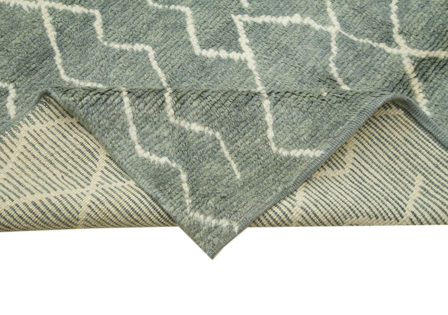 9x13 Grey Moroccan Rug - 32999