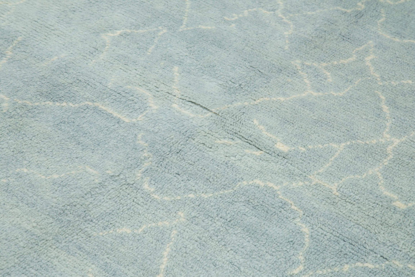 8x9 Blue Moroccan Rug - 33016