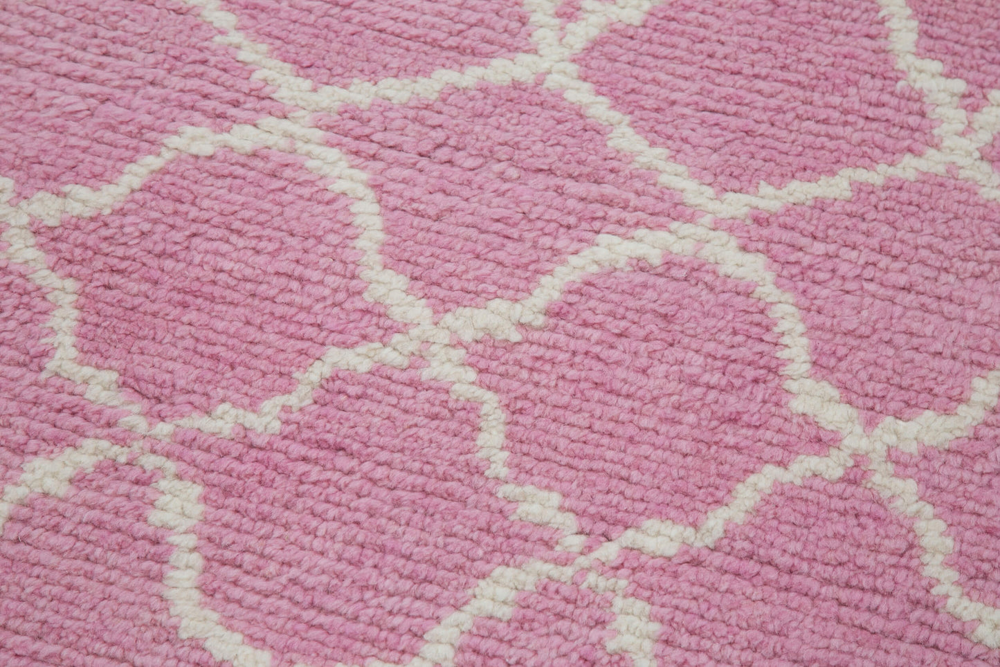 3x12 Pink Moroccan Runner Rug - 33035