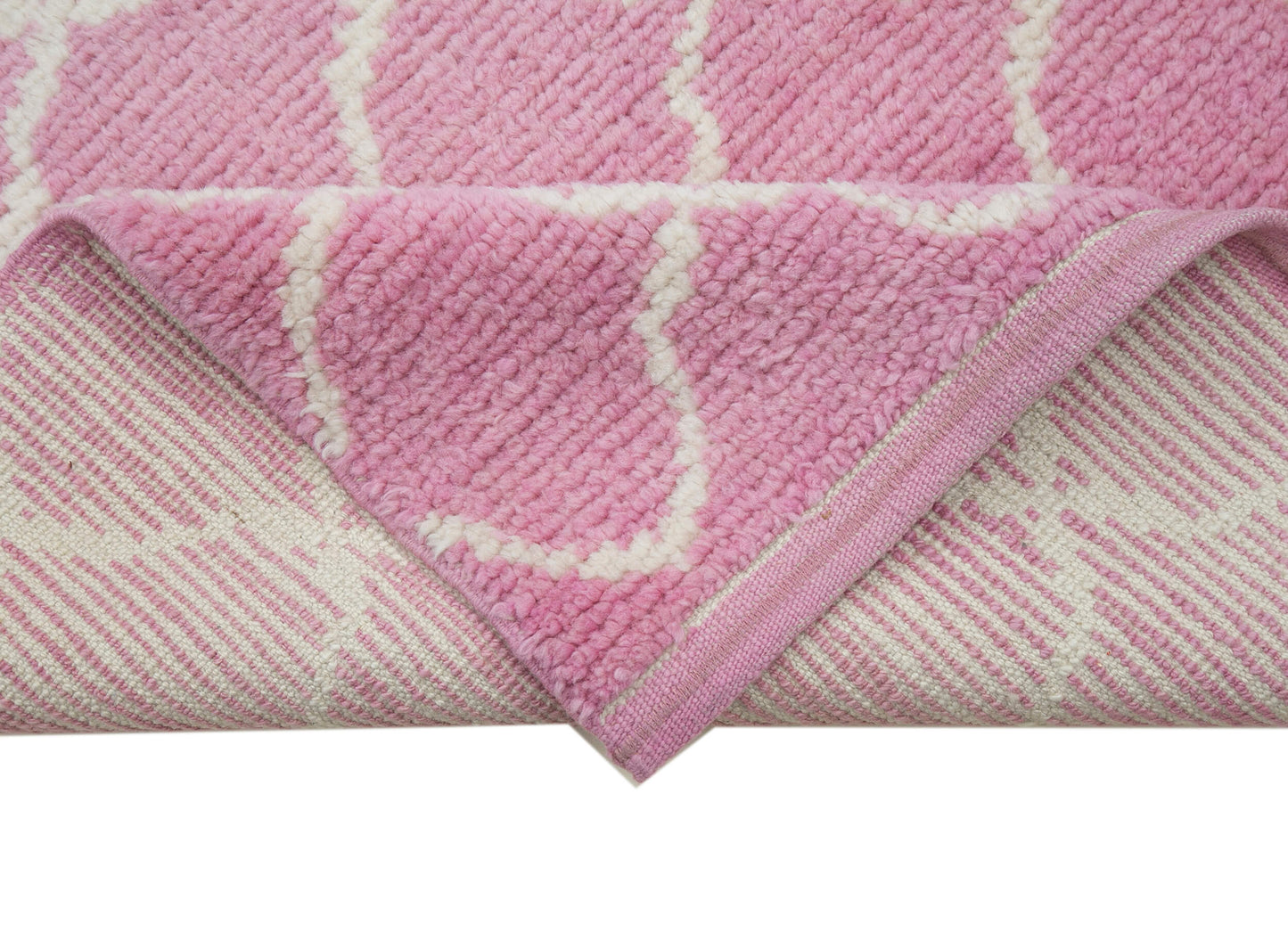 3x12 Pink Moroccan Runner Rug - 33035