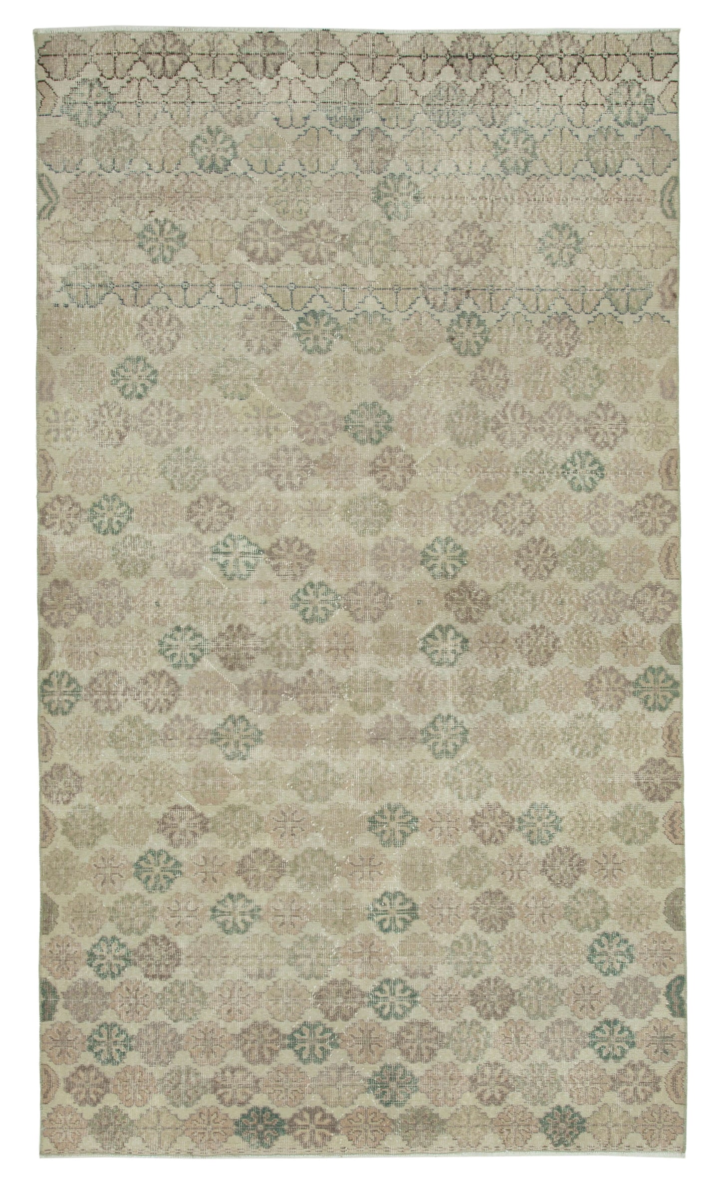 5x9 Beige Bohemian Rug - 33048
