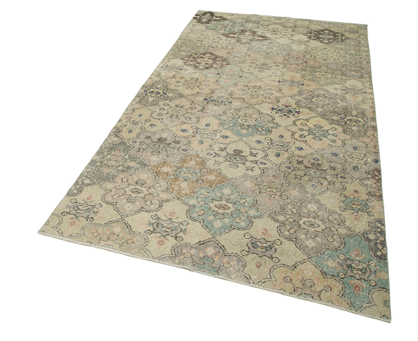 5x9 Beige Bohemian Rug - 33050
