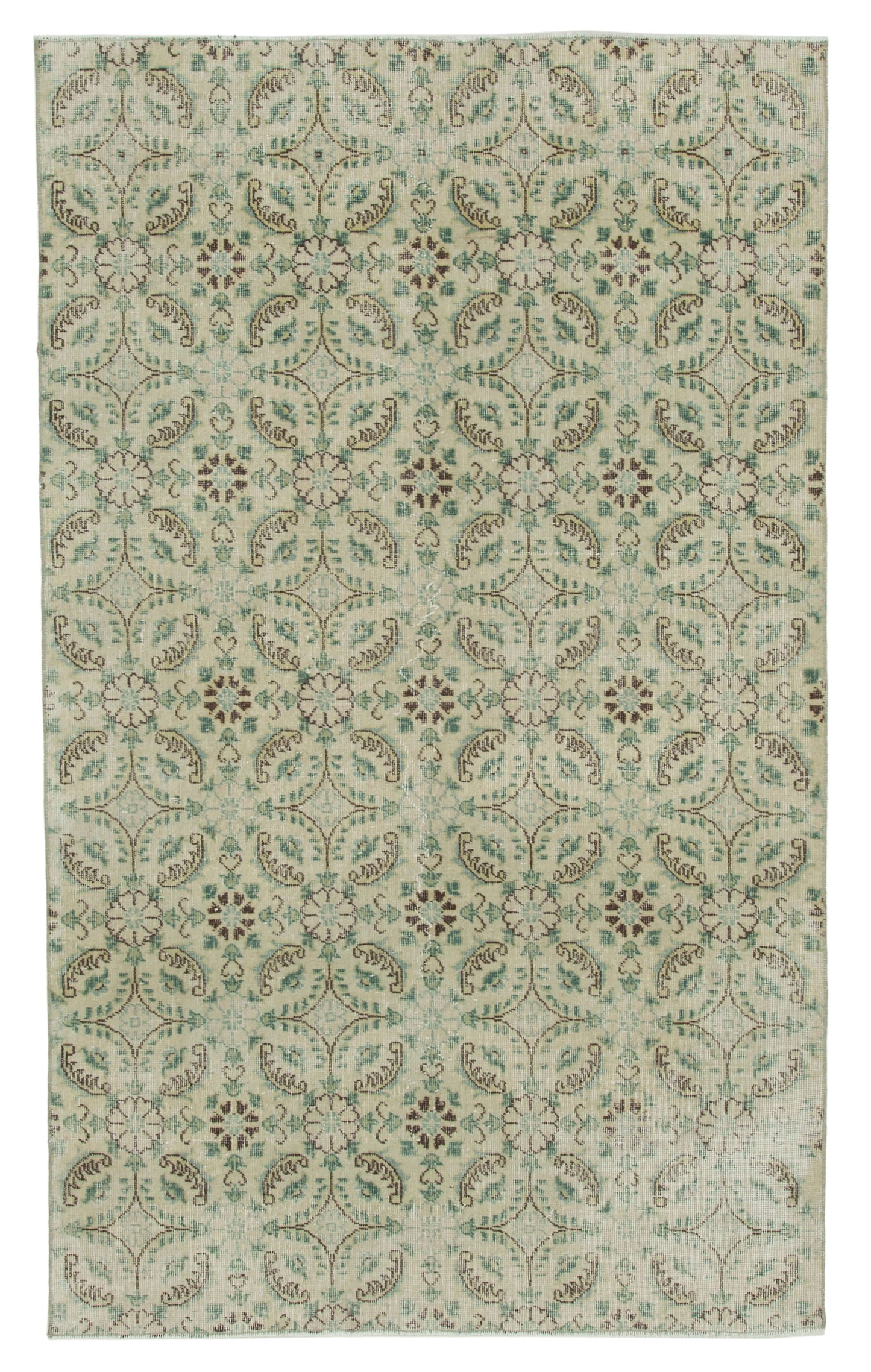 5x8 Beige Bohemian Rug - 33051