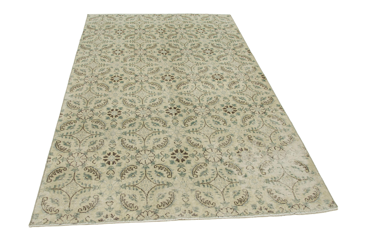 5x8 Beige Bohemian Rug - 33051