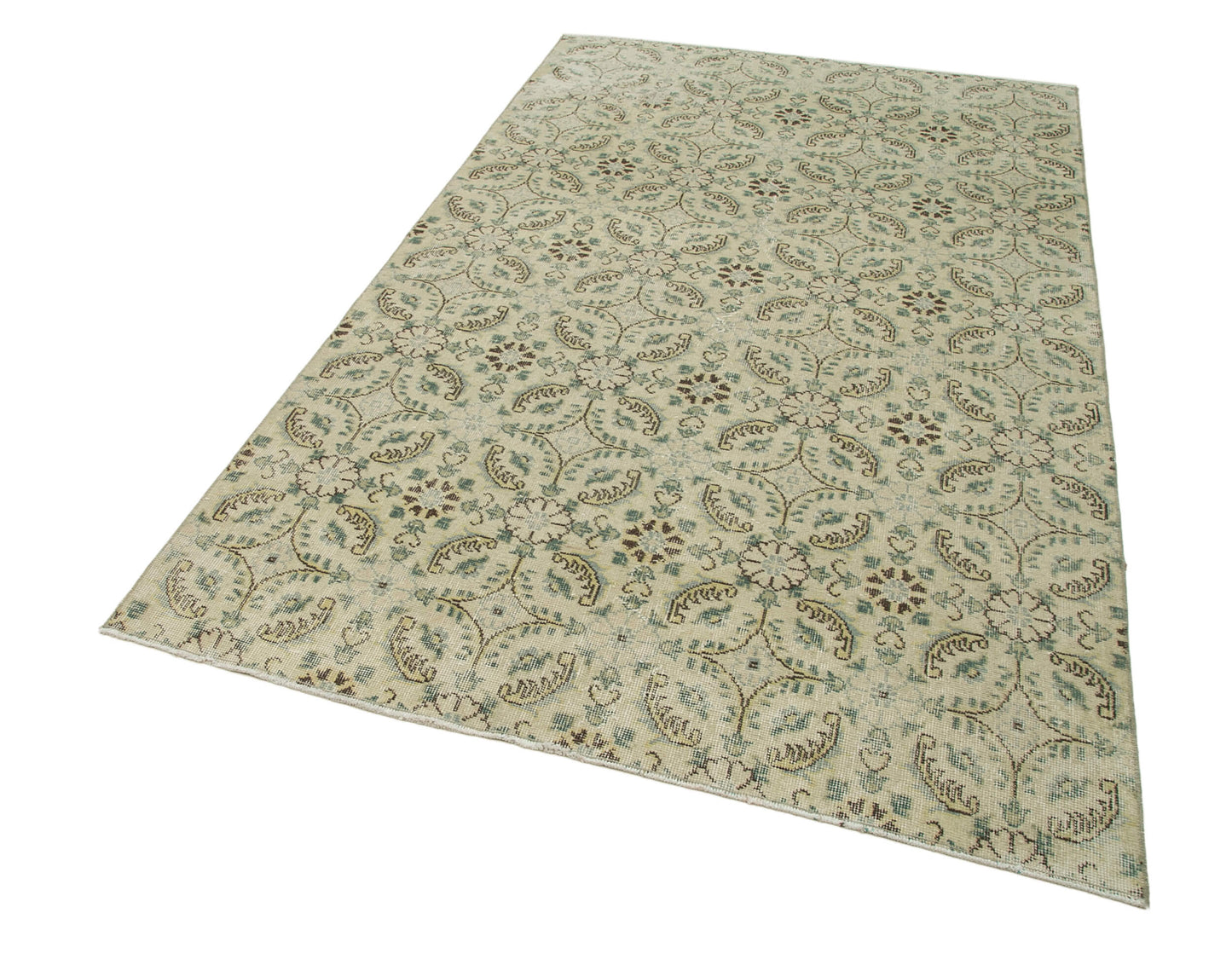 5x8 Beige Bohemian Rug - 33051