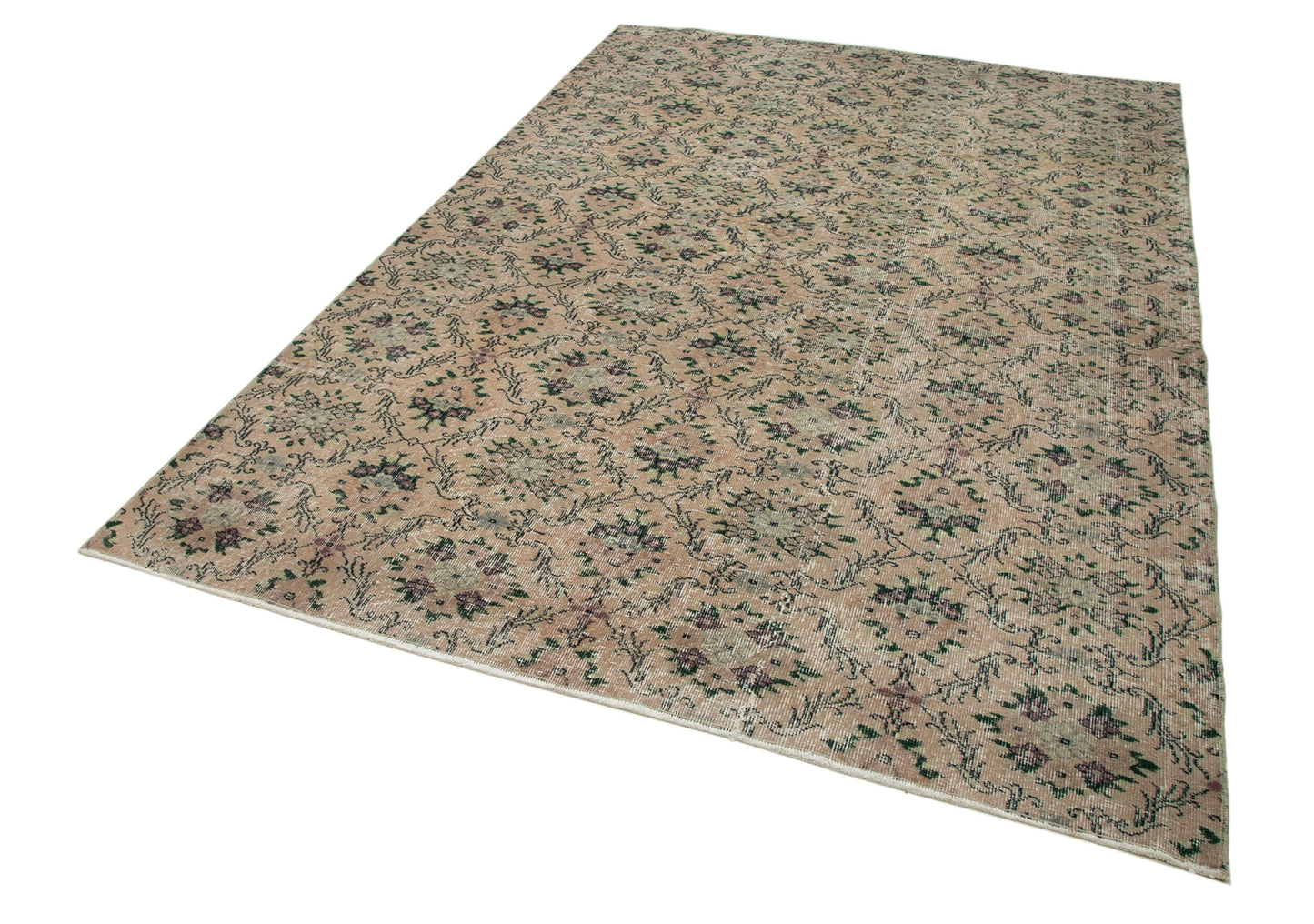 6x9 Orange Bohemian Rug - 33054